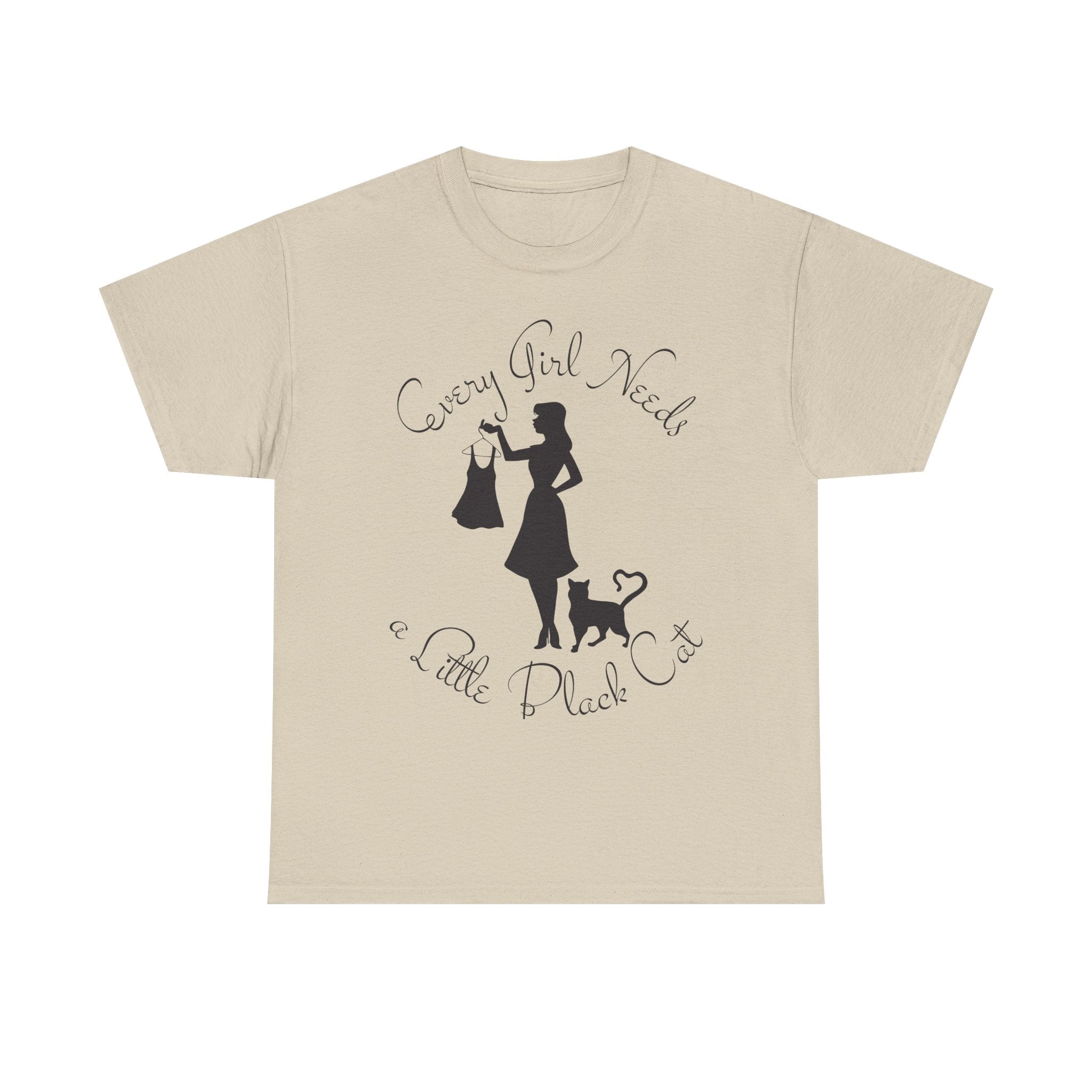 Every Girl Needs a Little Black Cat Tee