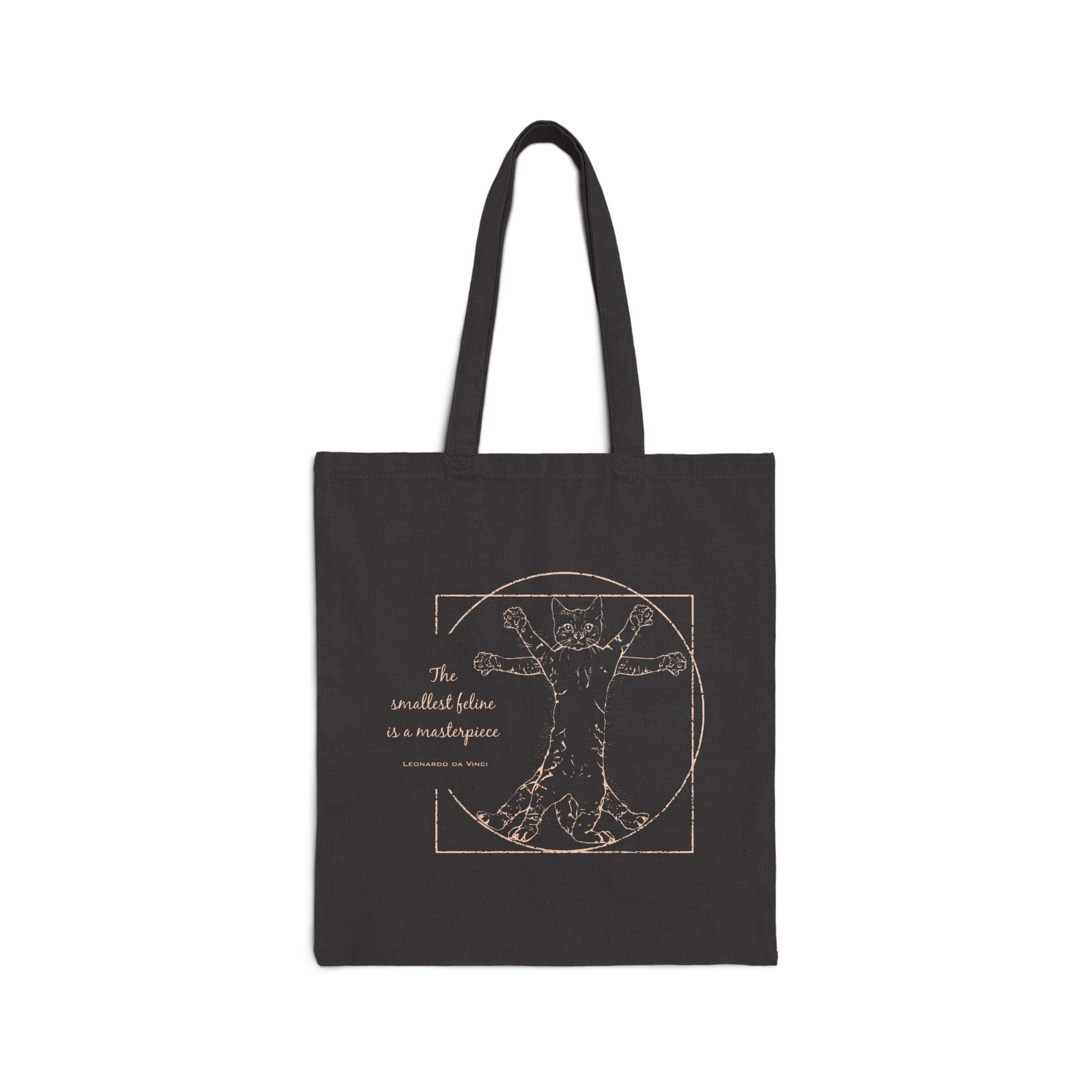 The Smallest Feline is a Masterpiece Tote Bag