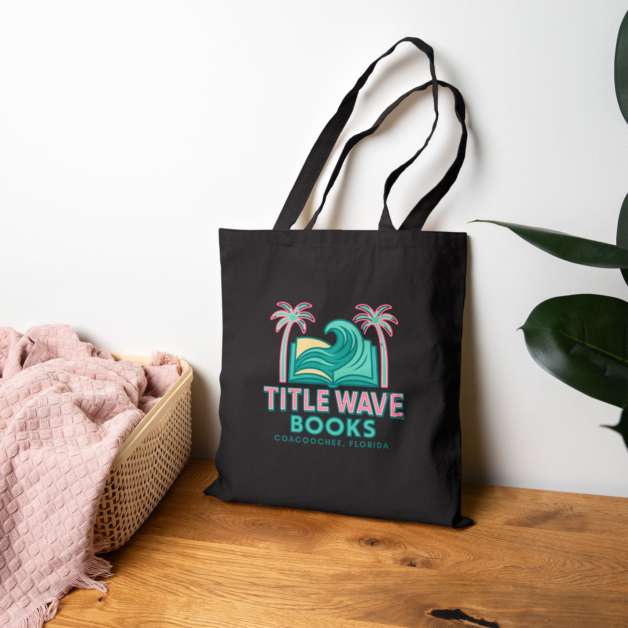 Title Wave Tote Bag