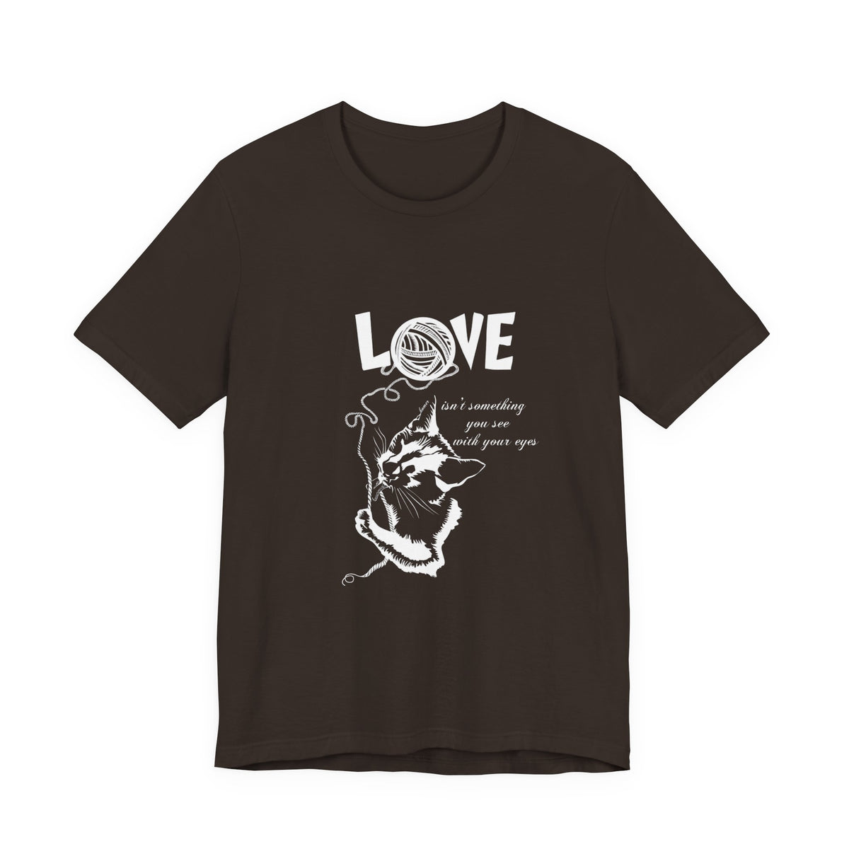 Love Short Sleeve Tee, White