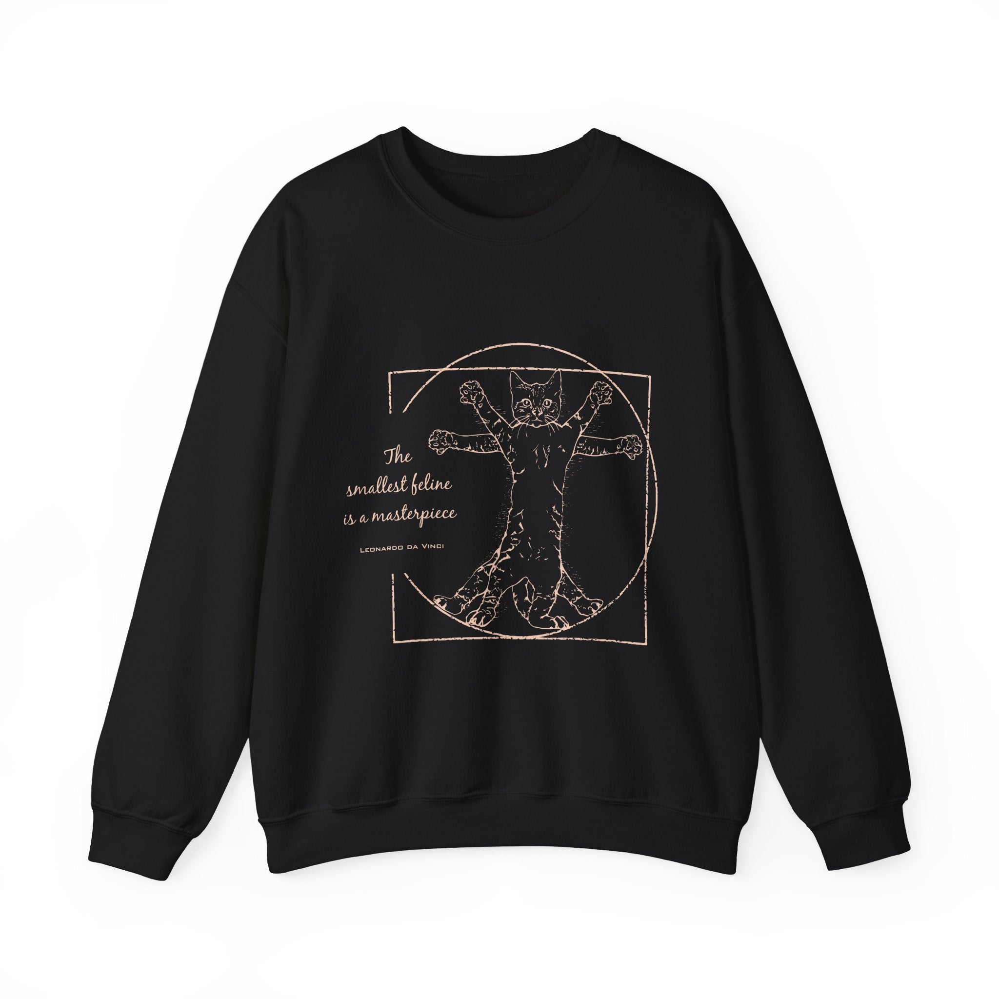 The Smallest Feline is a Masterpiece Crewneck Sweatshirt