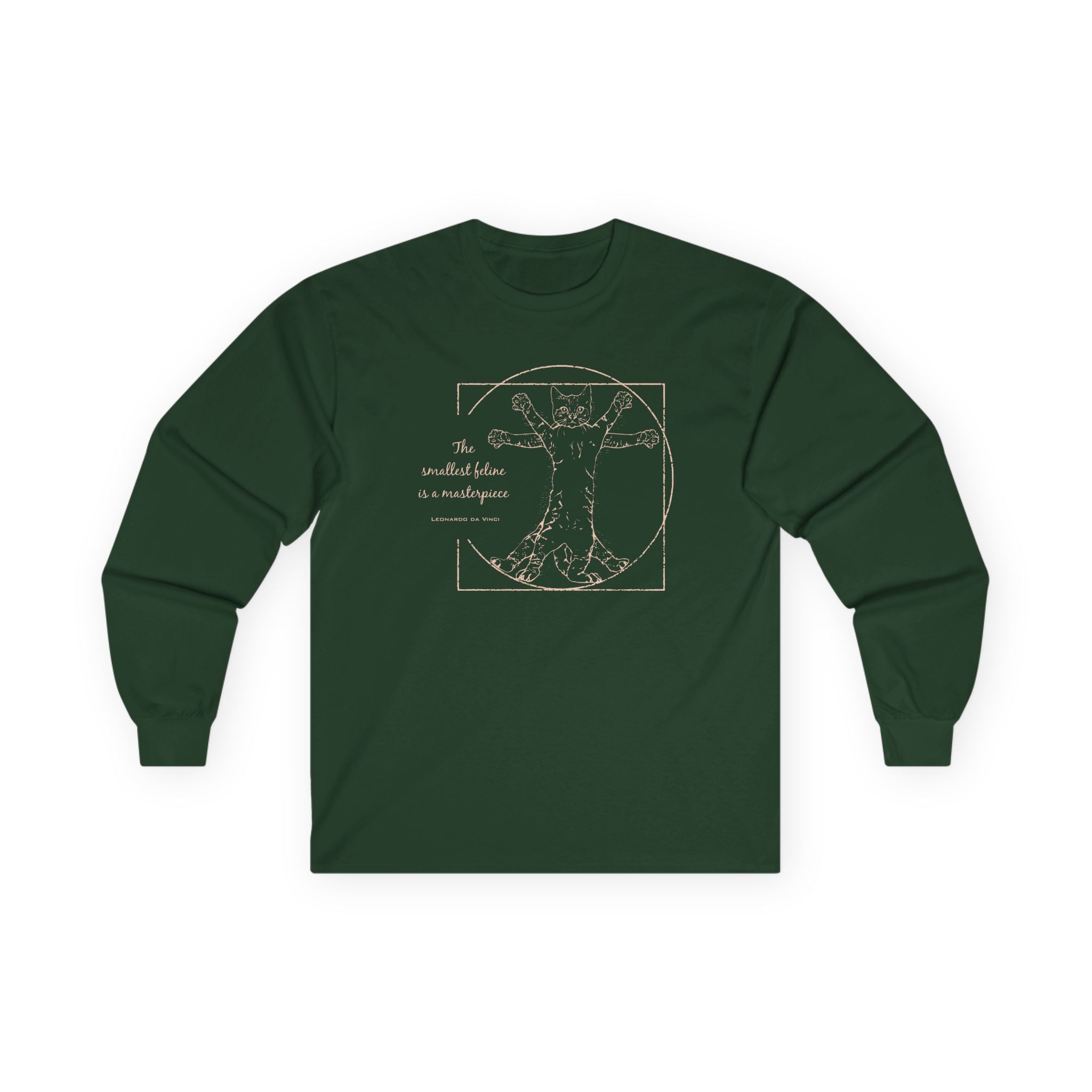 The Smallest Feline is a Masterpiece Long Sleeve Tee