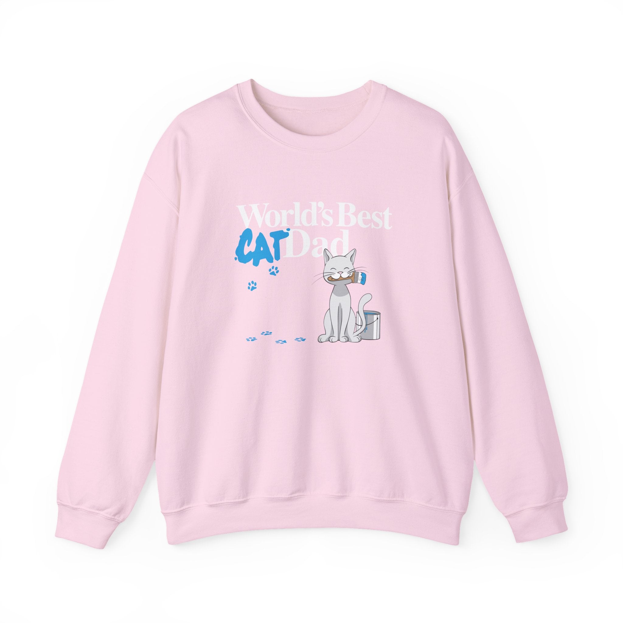 World's Best Cat Dad Crewneck Sweatshirt