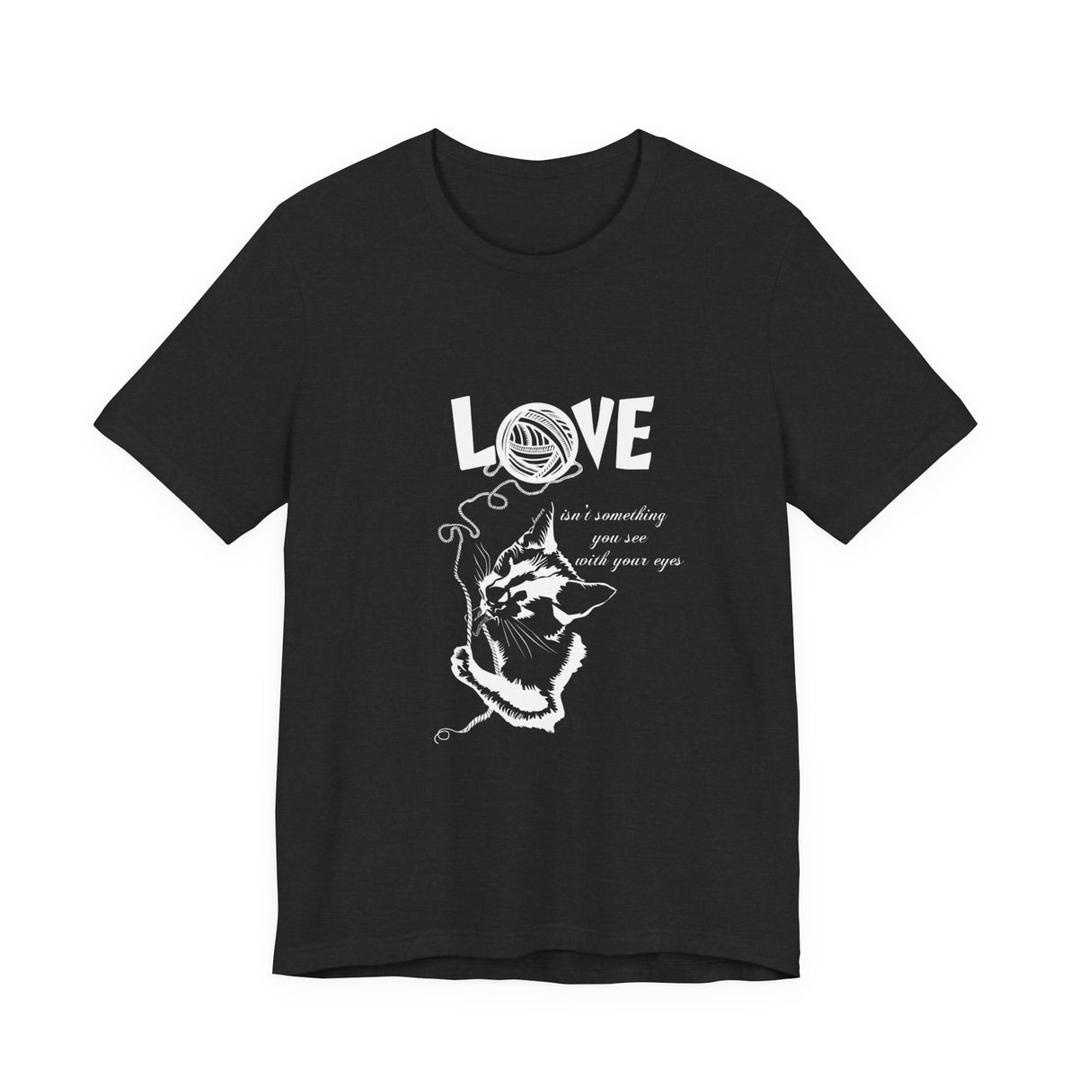 Love Short Sleeve Tee, White