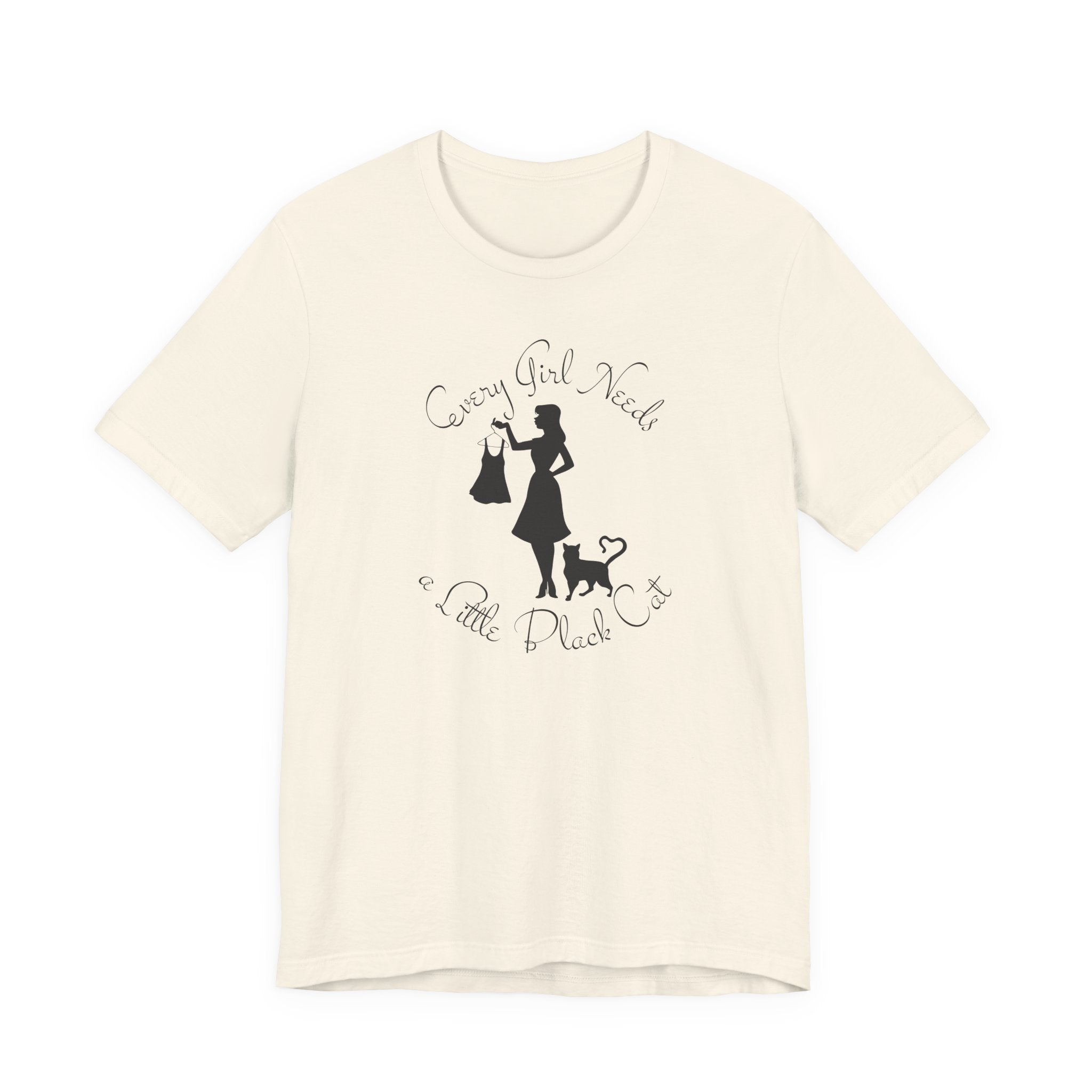 Every Girl Needs a Little Black Cat Tee