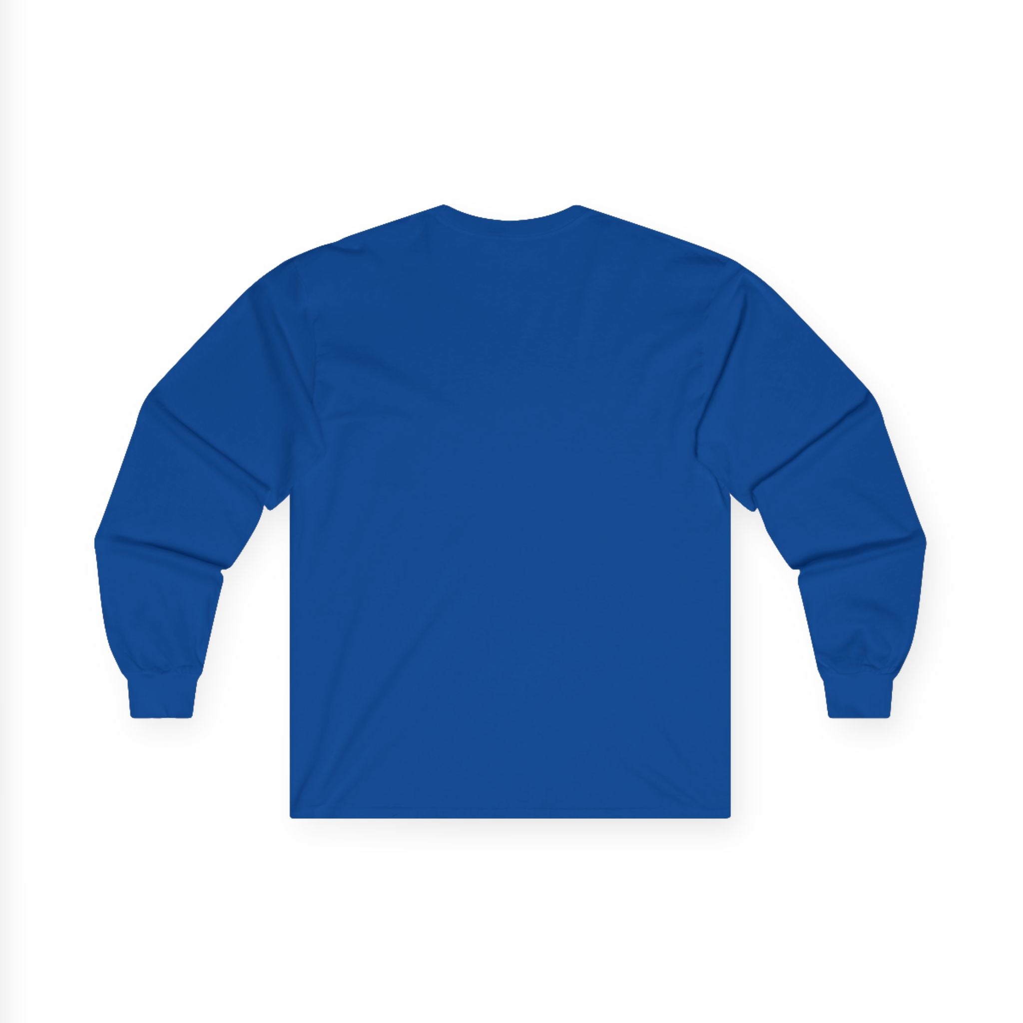 BLUE "The Smallest Feline is a Masterpiece" Cotton Long Sleeve Tee