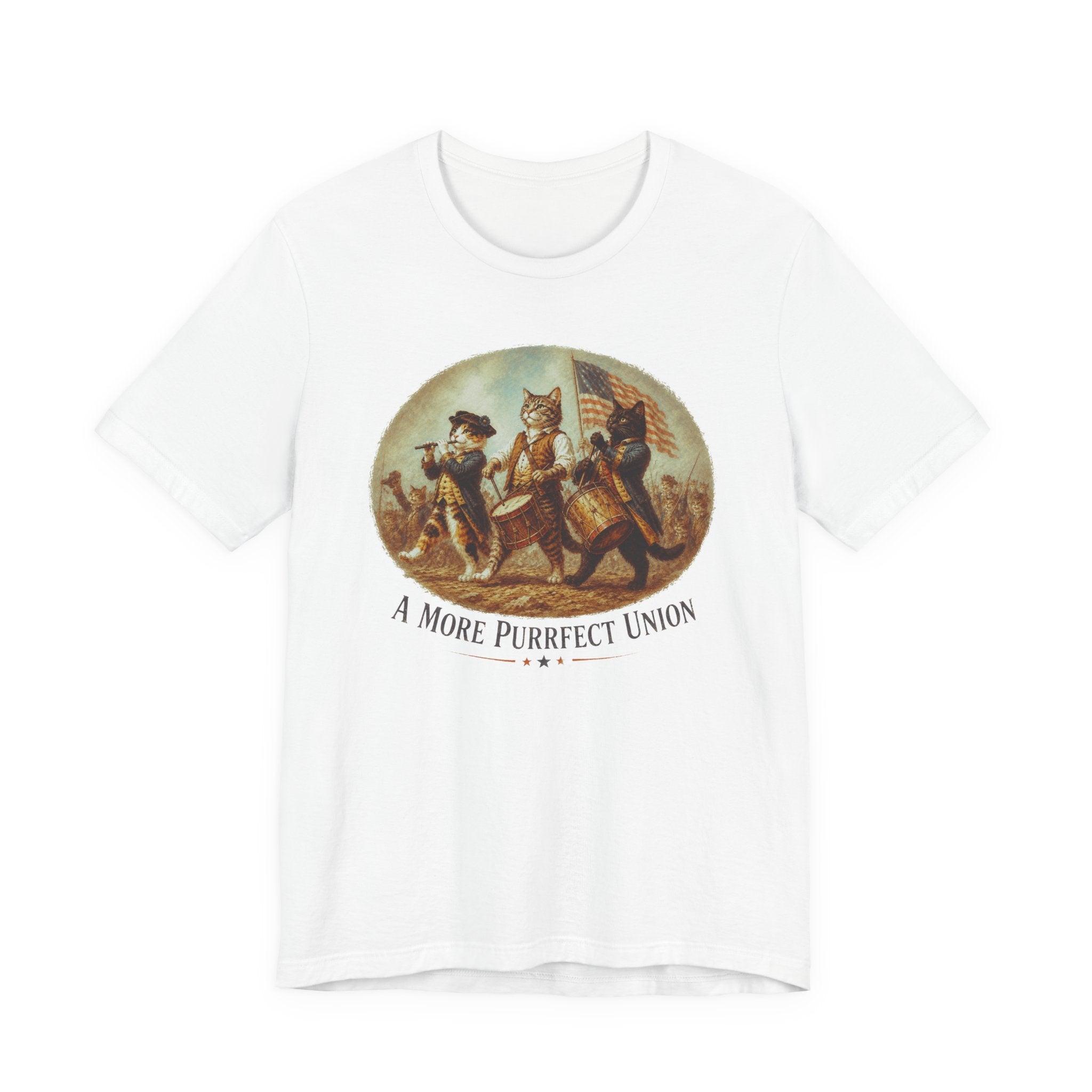 A More Purrfect Union Short Sleeve Tee