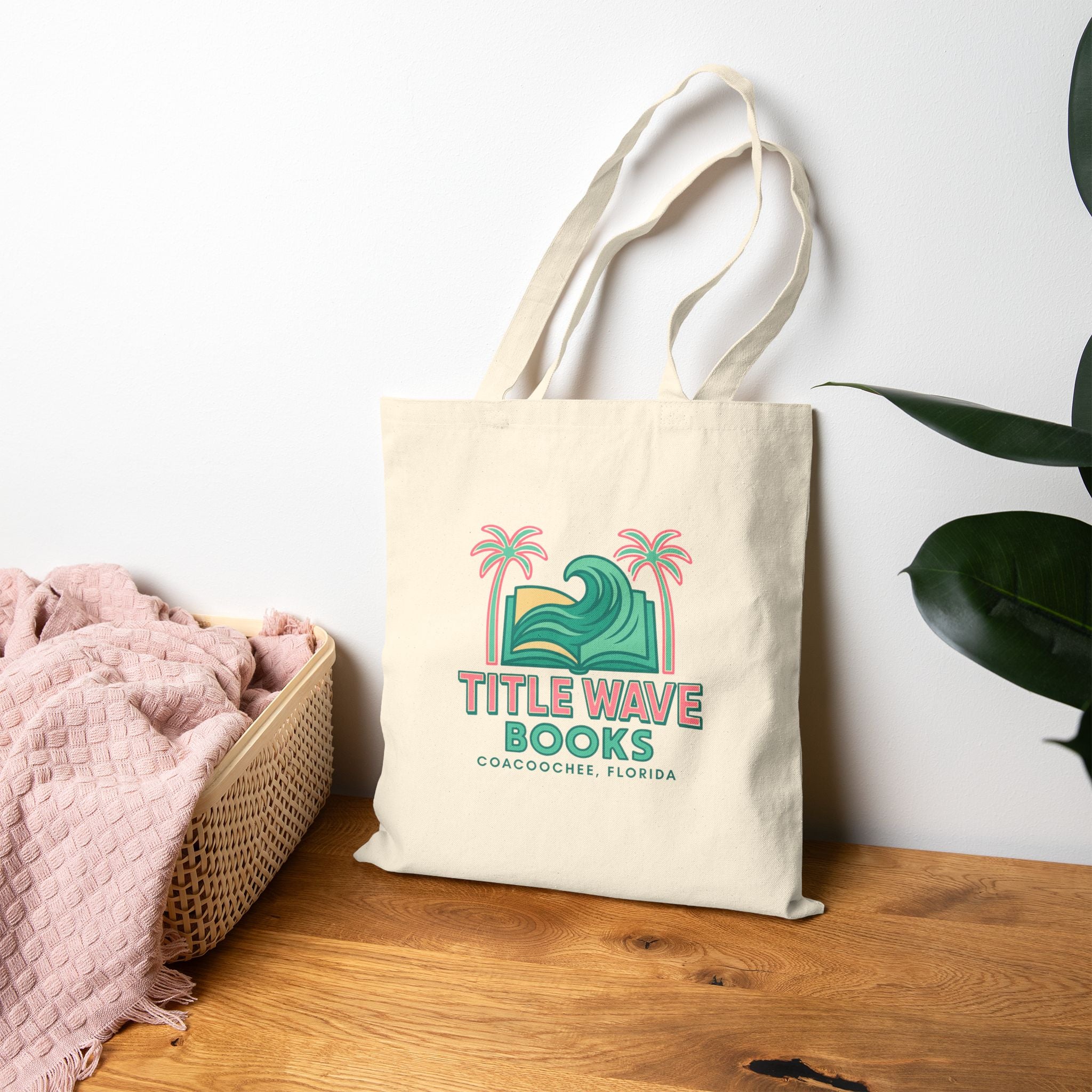 Title Wave Tote Bag