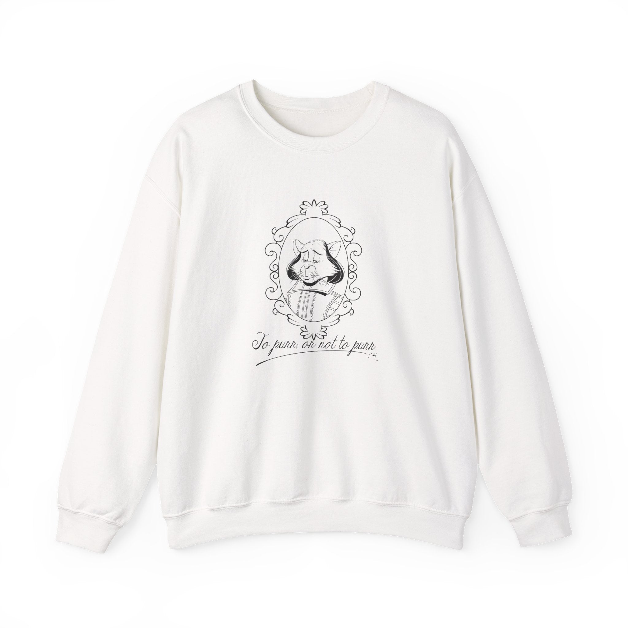 Catspeare Crewneck Sweatshirt, Black