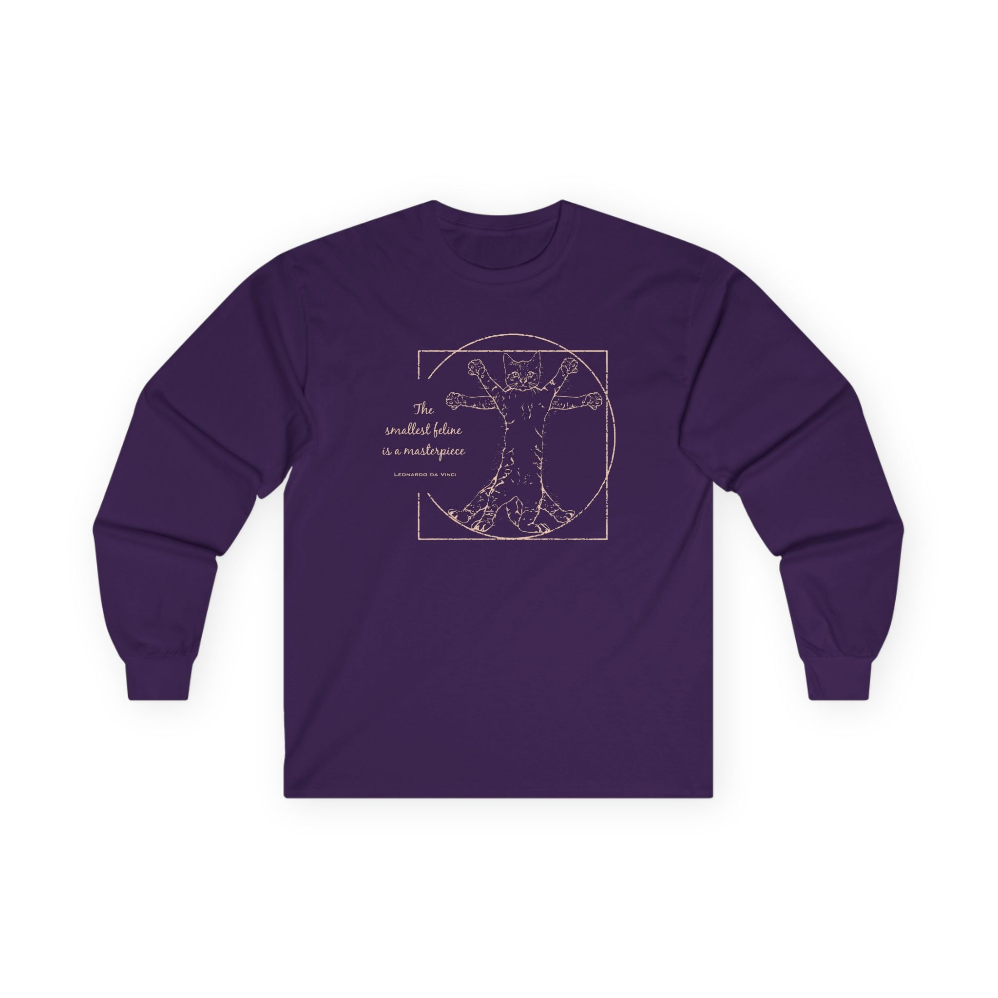 The Smallest Feline is a Masterpiece Long Sleeve Tee