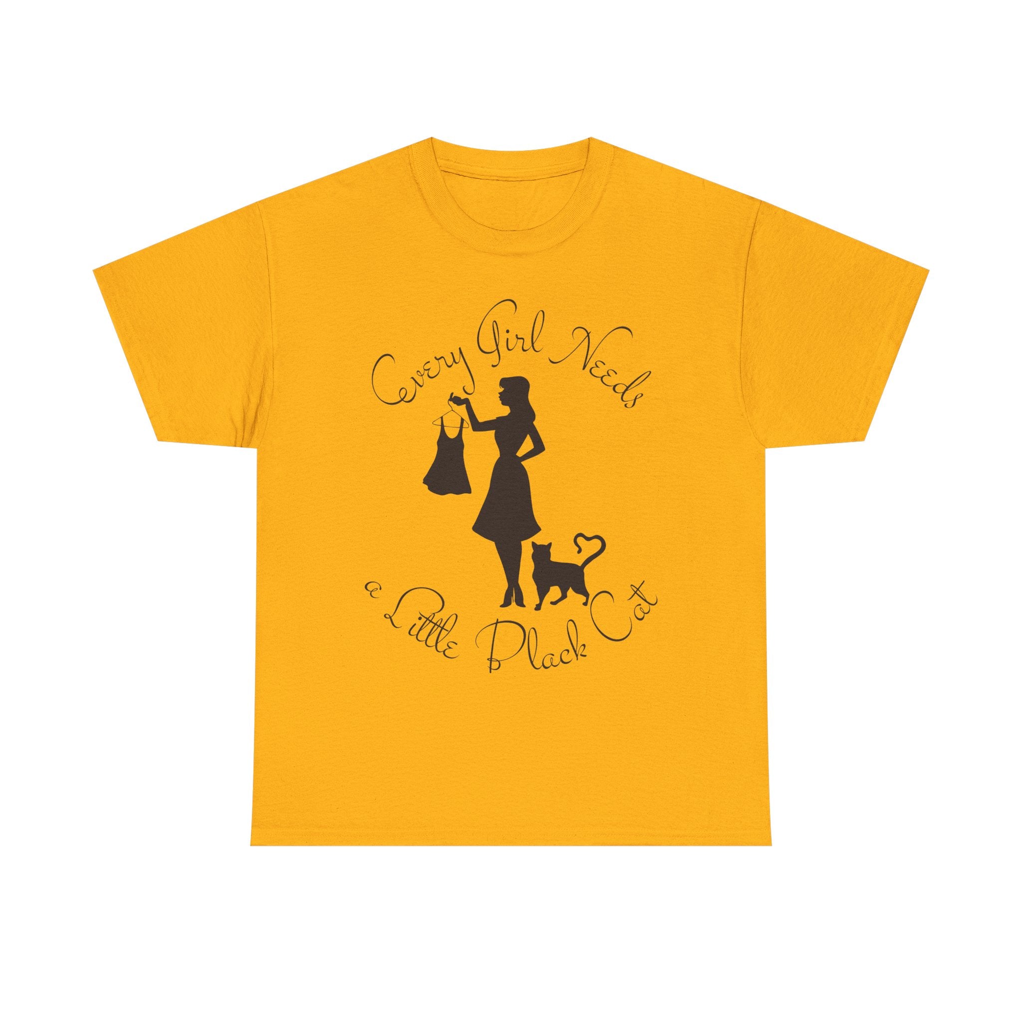 Every Girl Needs a Little Black Cat Tee
