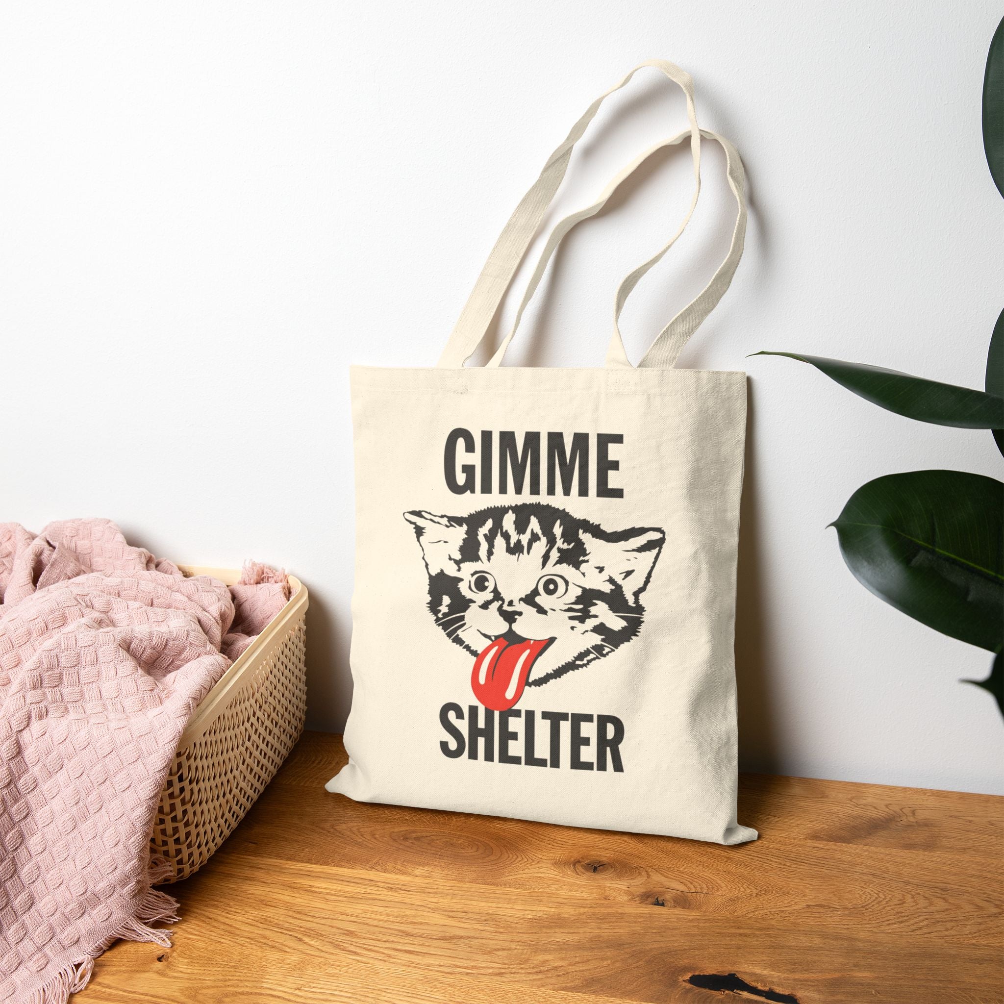 Gimme Shelter Tote Bag