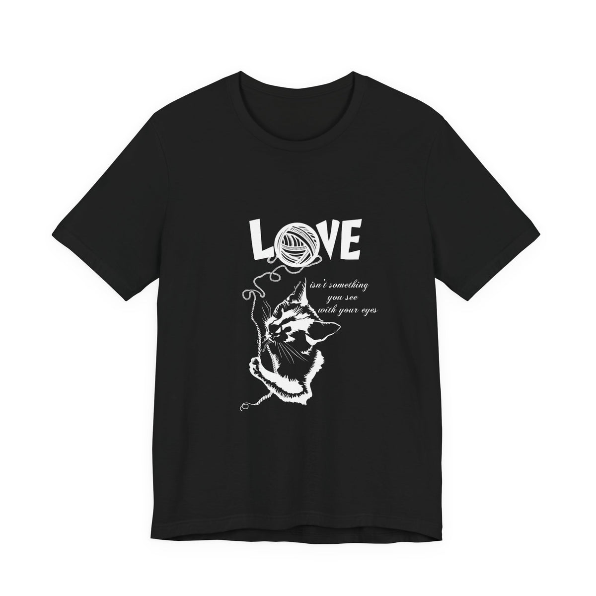 Love Short Sleeve Tee, White