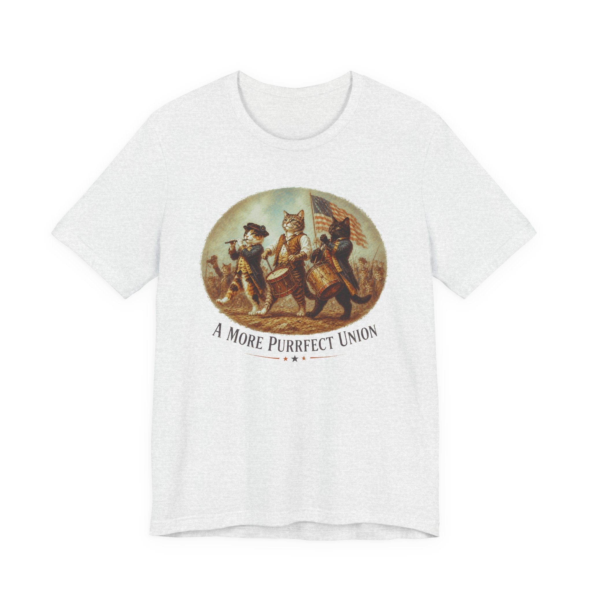 A More Purrfect Union Short Sleeve Tee
