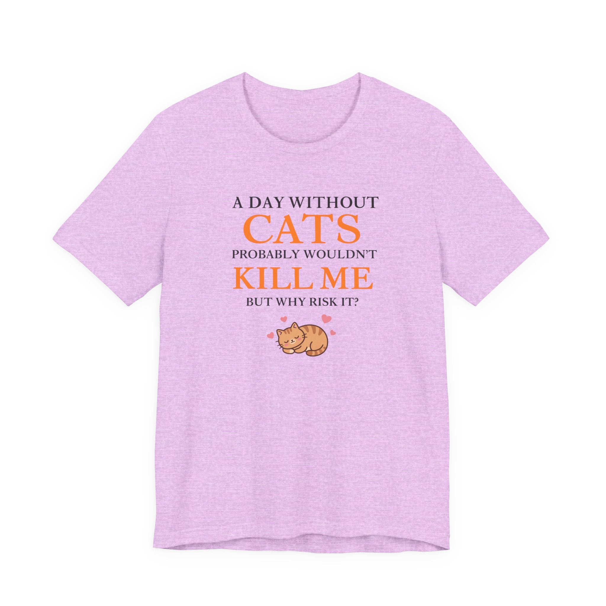A Day Without Cats Short Sleeve Tee