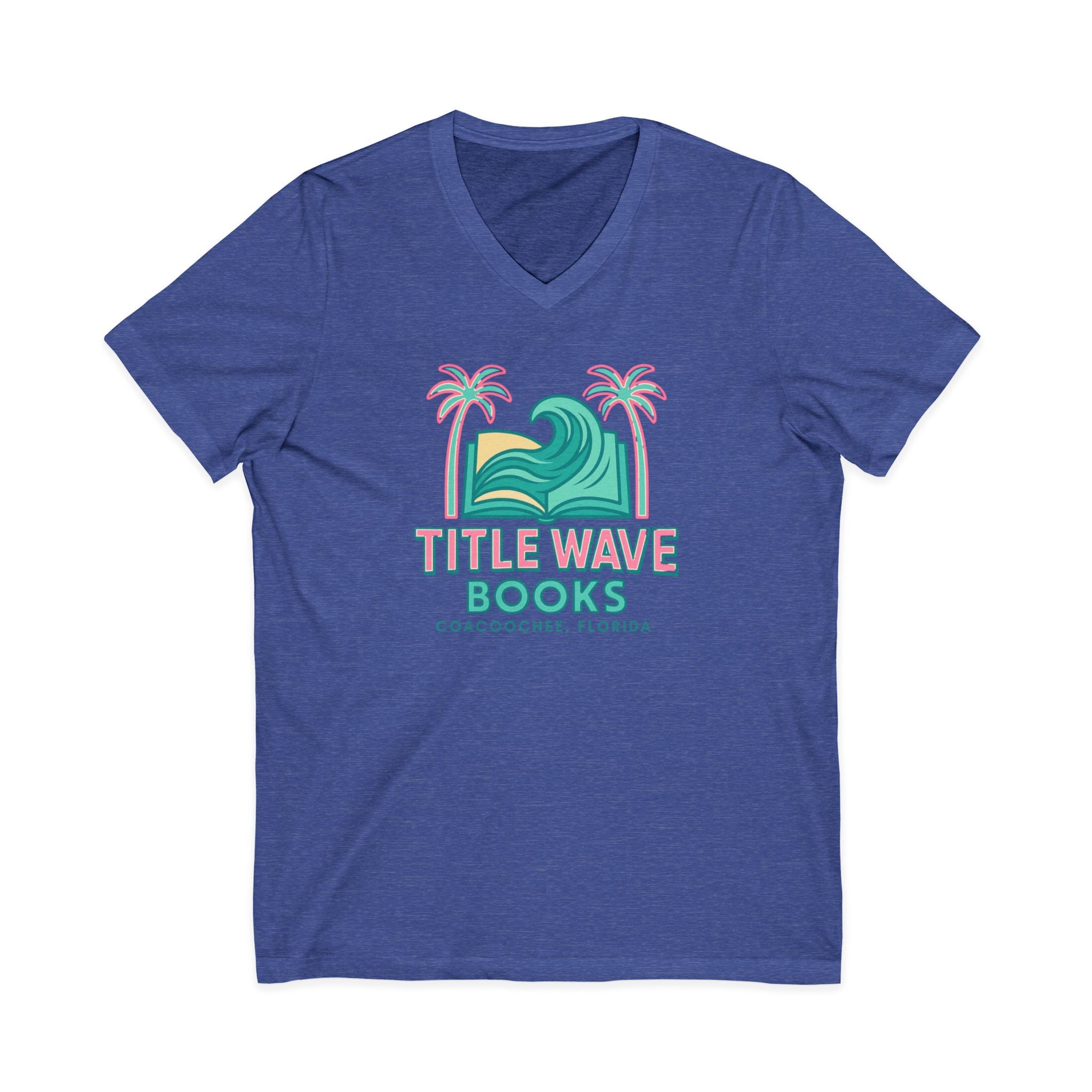 Title Wave Books V-Neck Tee