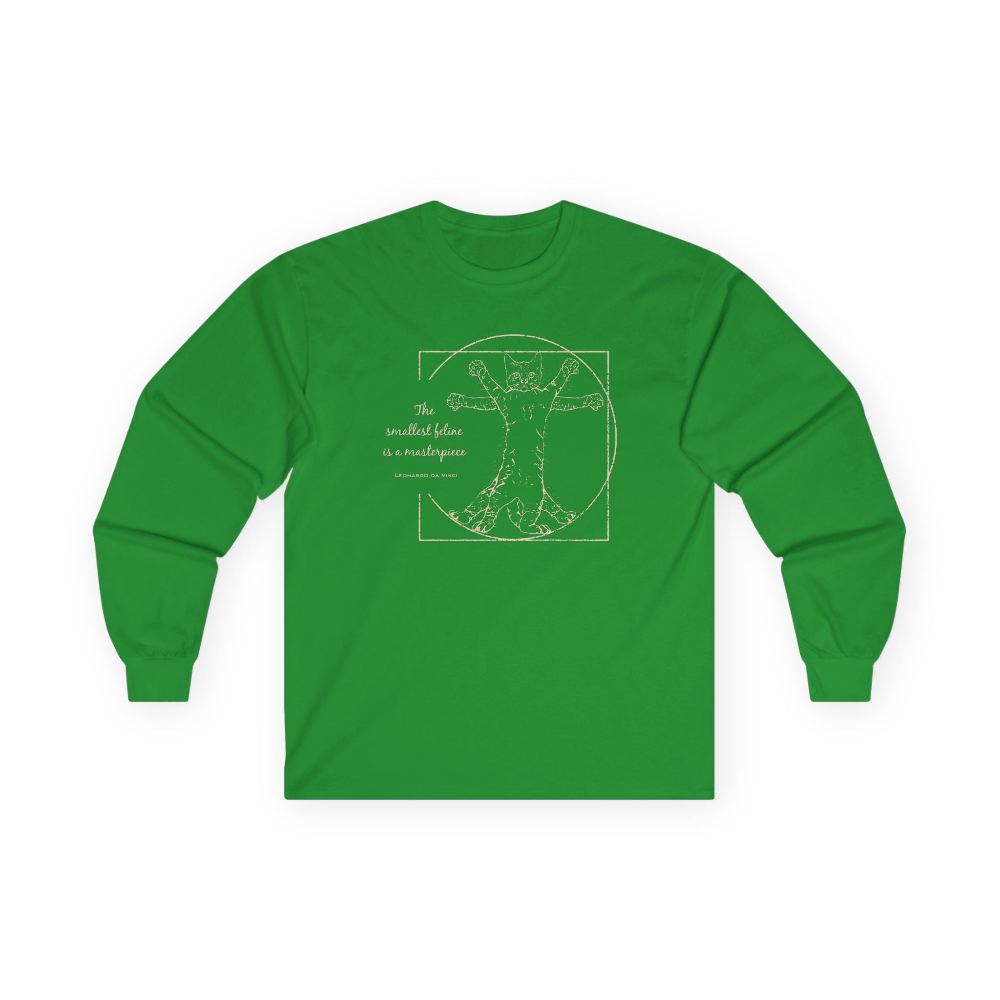 The Smallest Feline is a Masterpiece Long Sleeve Tee