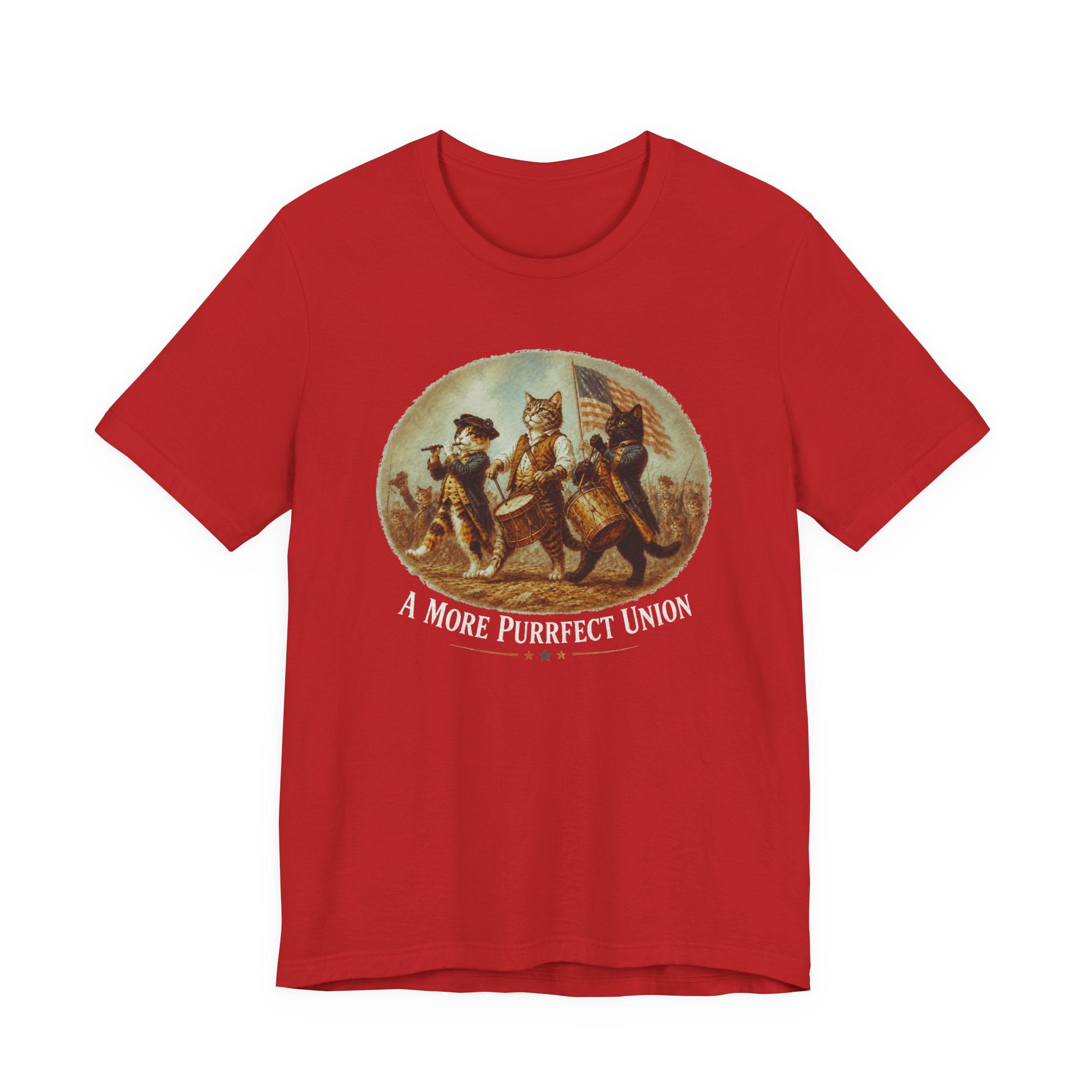 A More Purrfect Union Short Sleeve Tee