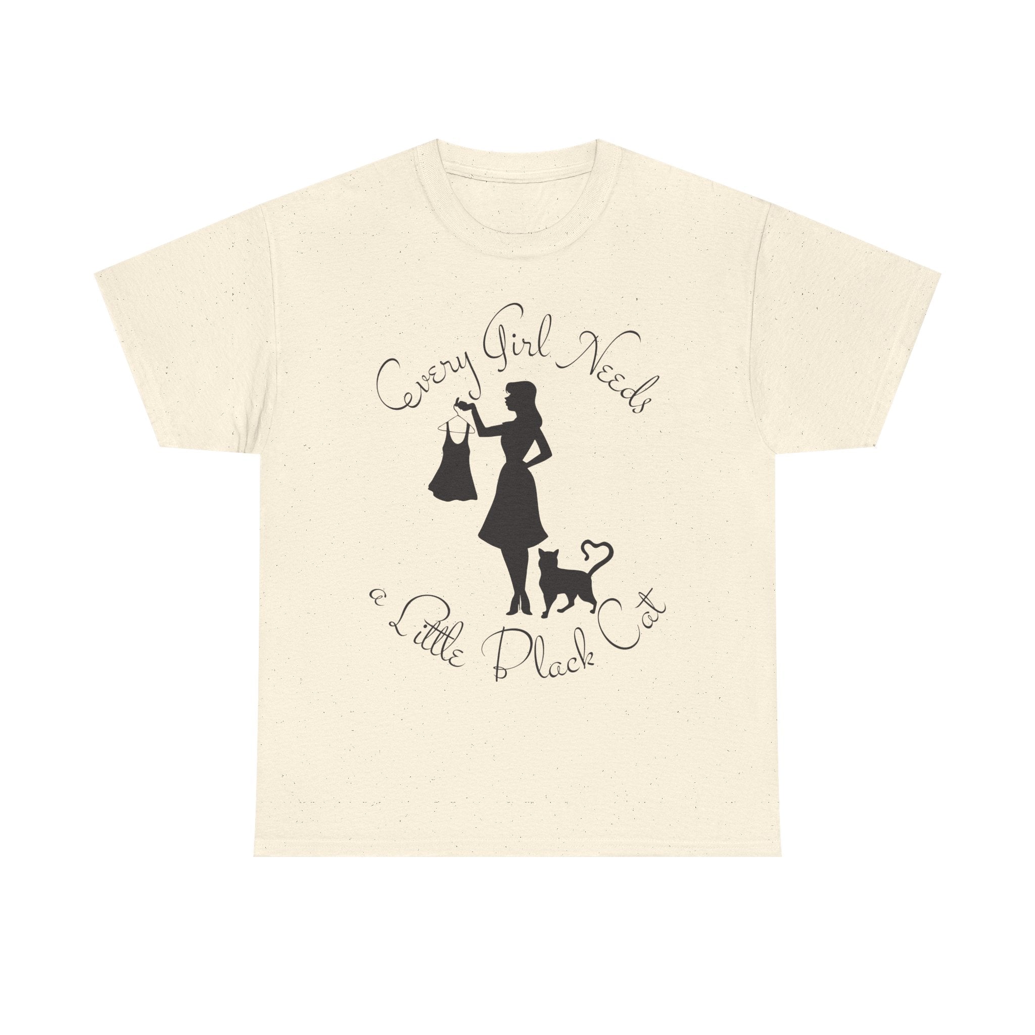 Every Girl Needs a Little Black Cat Tee