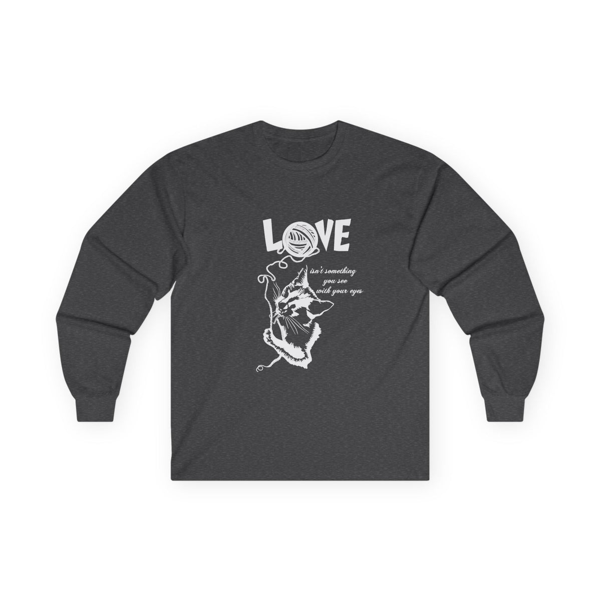 Love Long Sleeve Tee, White