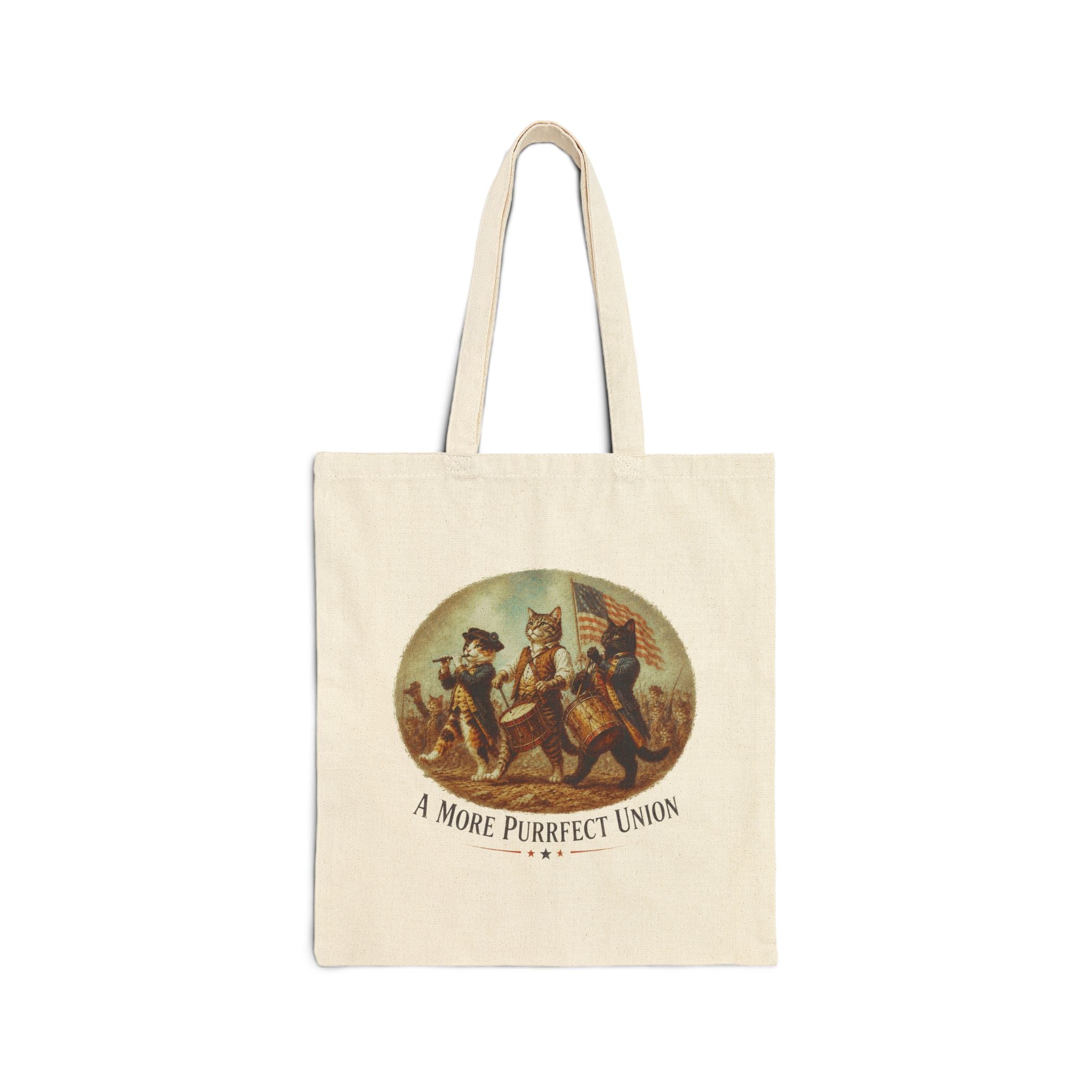 A More Purrfect Union Tote Bag