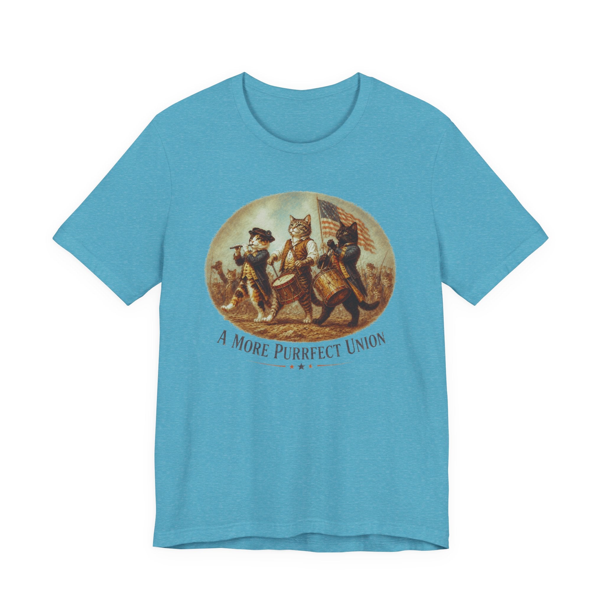 A More Purrfect Union Short Sleeve Tee