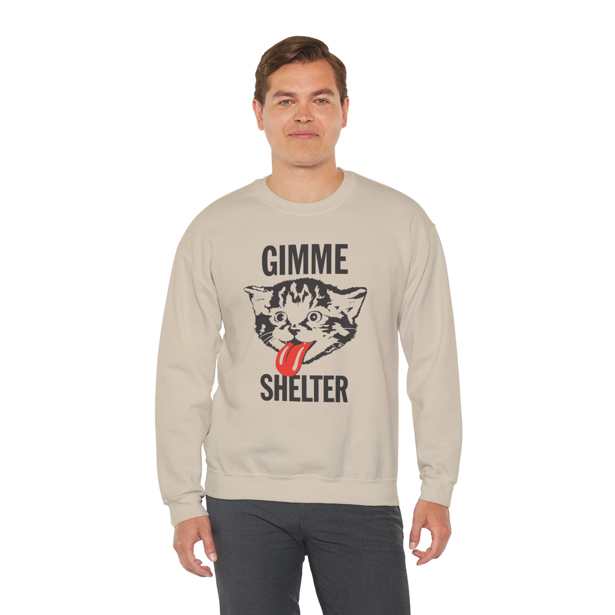Gimme Shelter Crewneck Sweatshirt