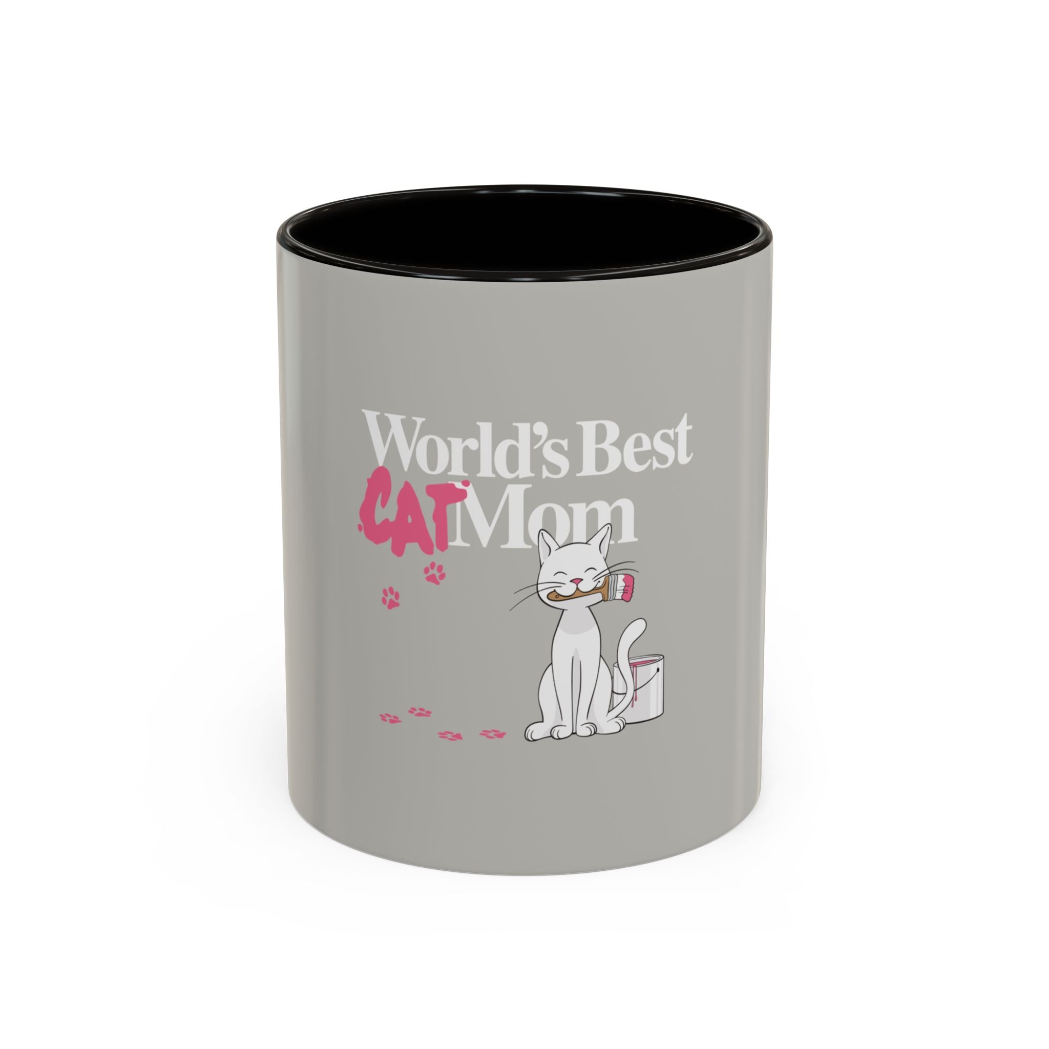 "World's Best Cat Mom" Colorful Mugs (11oz)