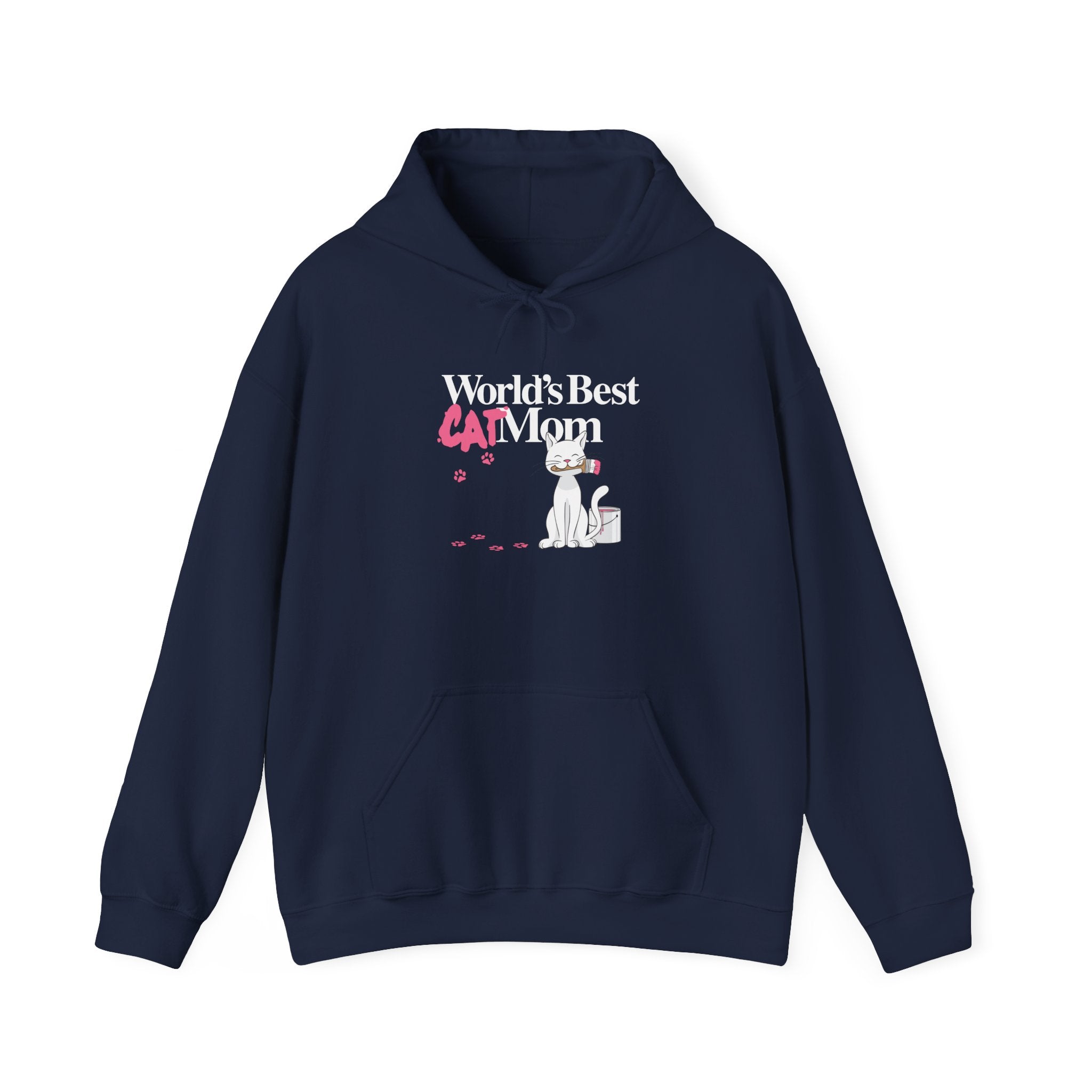World's Best Cat Mom Hooded Sweatshirt