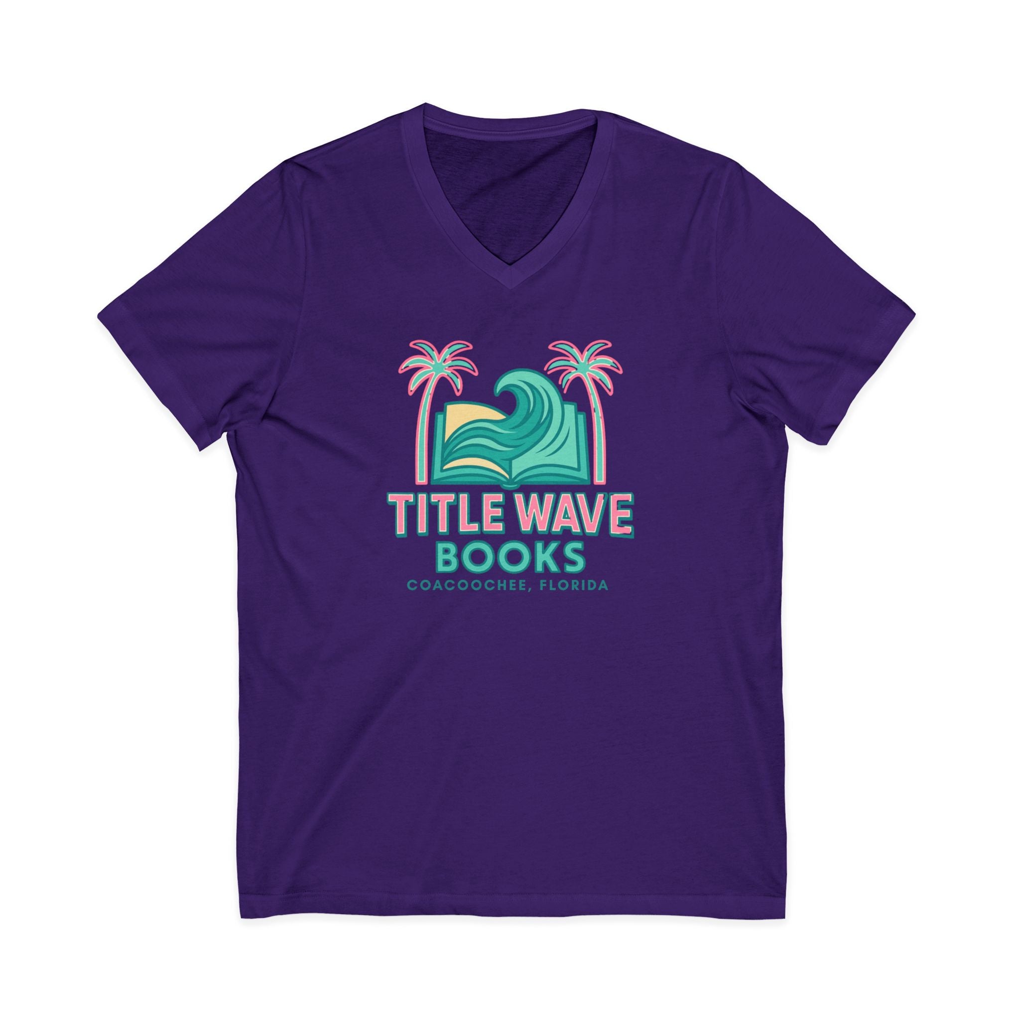 Title Wave Books V-Neck Tee