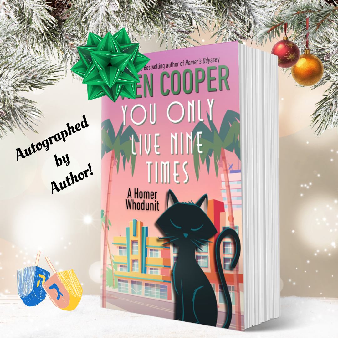 YOU ONLY LIVE NINE TIMES - Autographed copy!