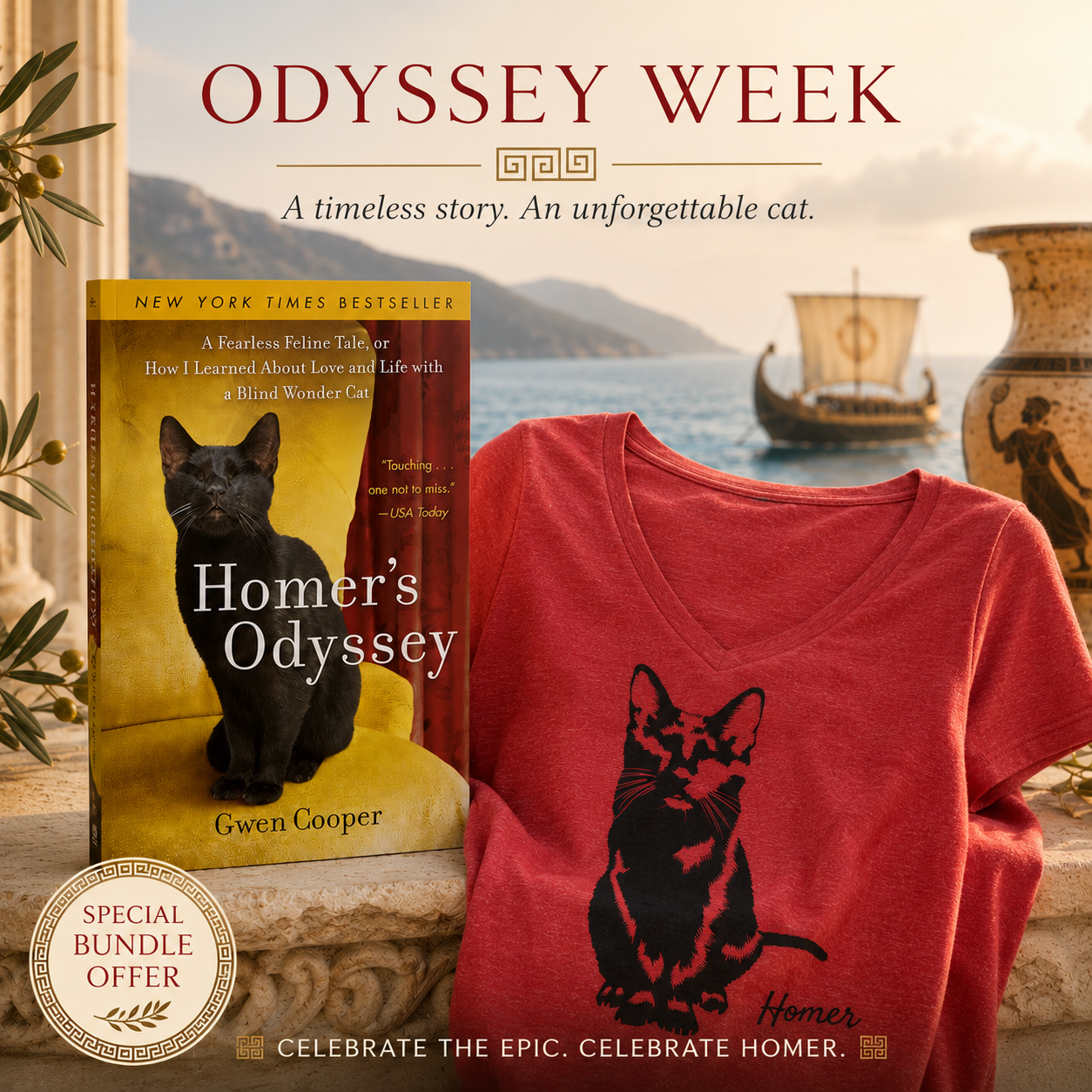 Homer's Odyssey V-Neck Bundle