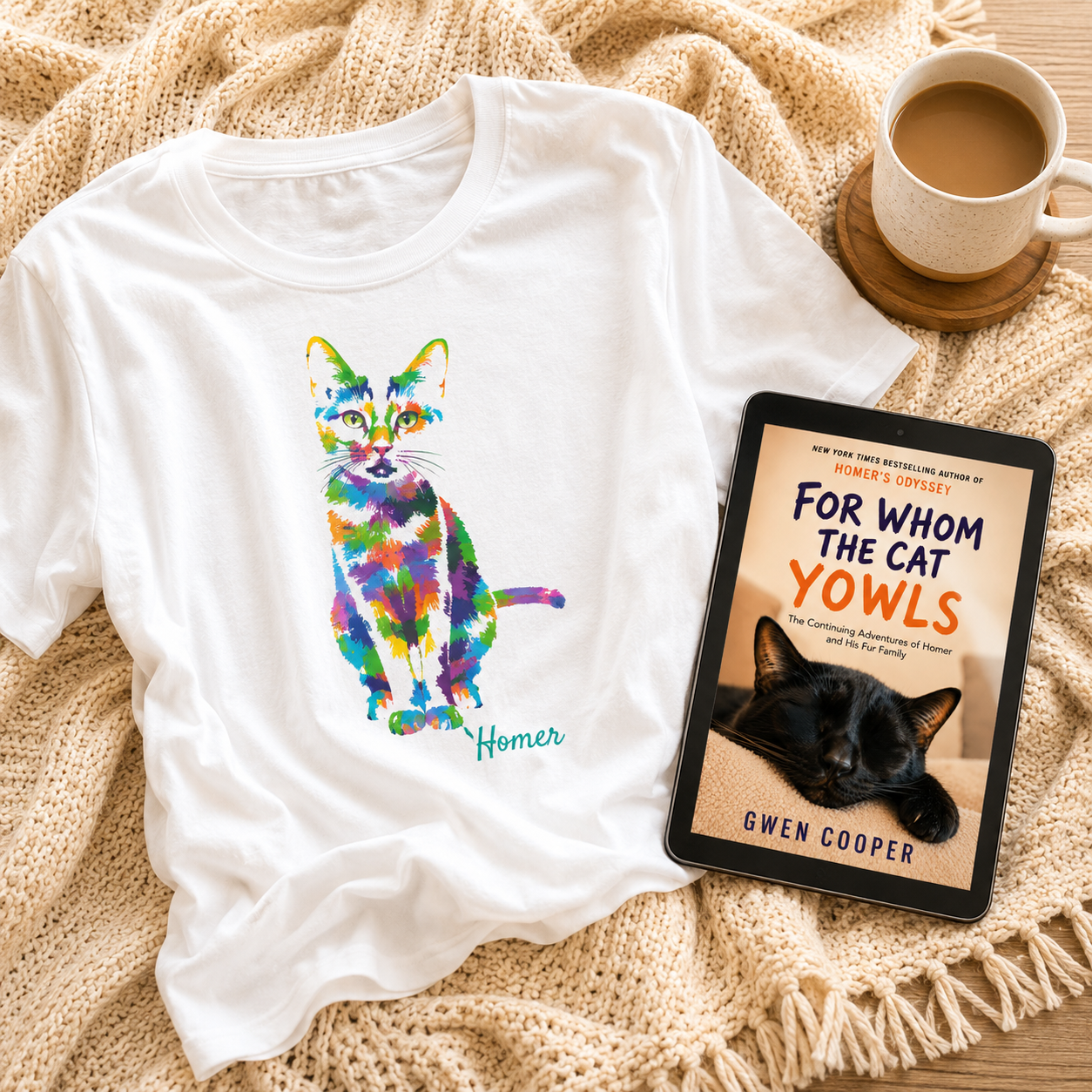 New Homer Book (ebook) + Homer Tee