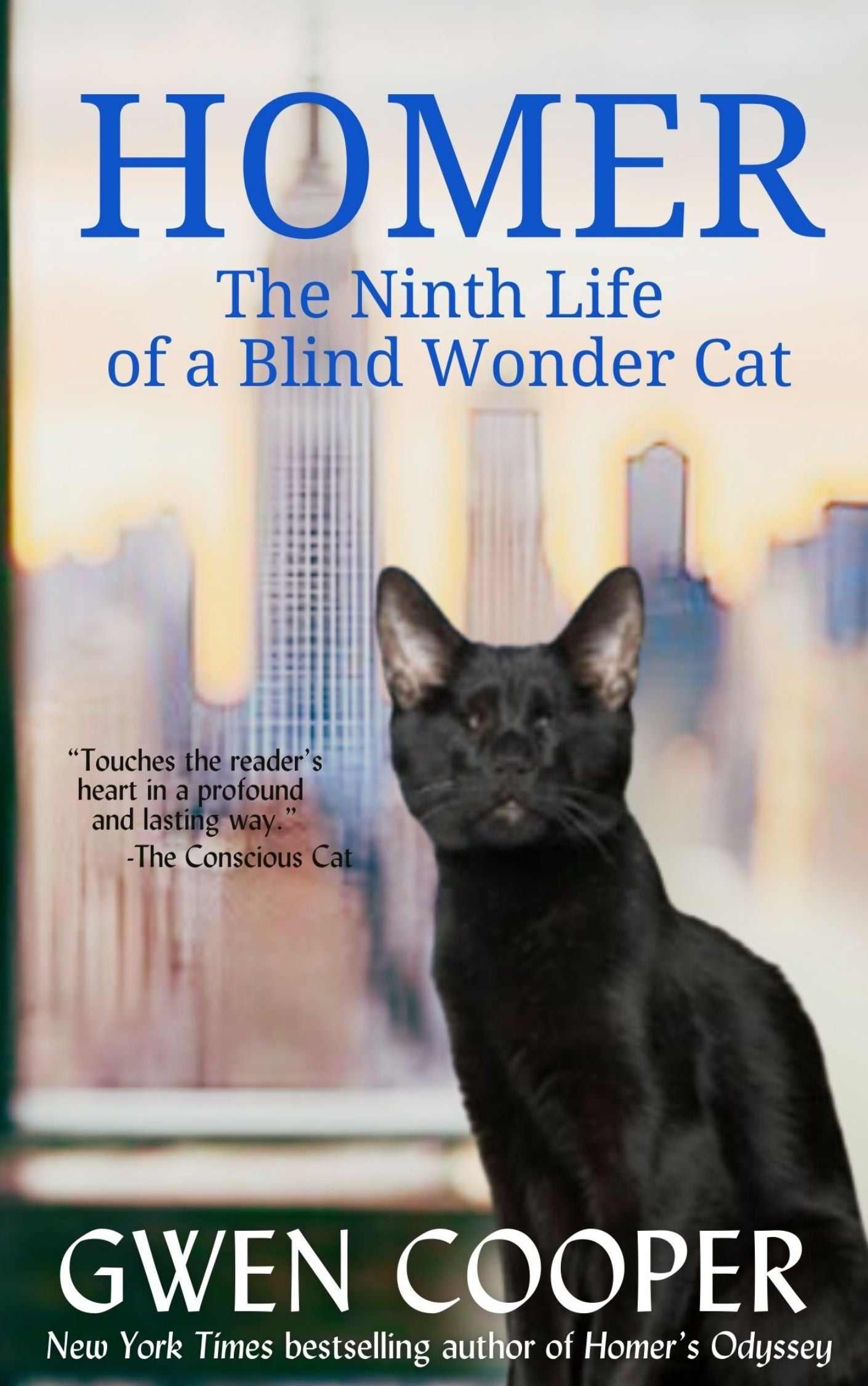 Homer: The Ninth Life of a Blind Wonder Cat (Homer Book #2)