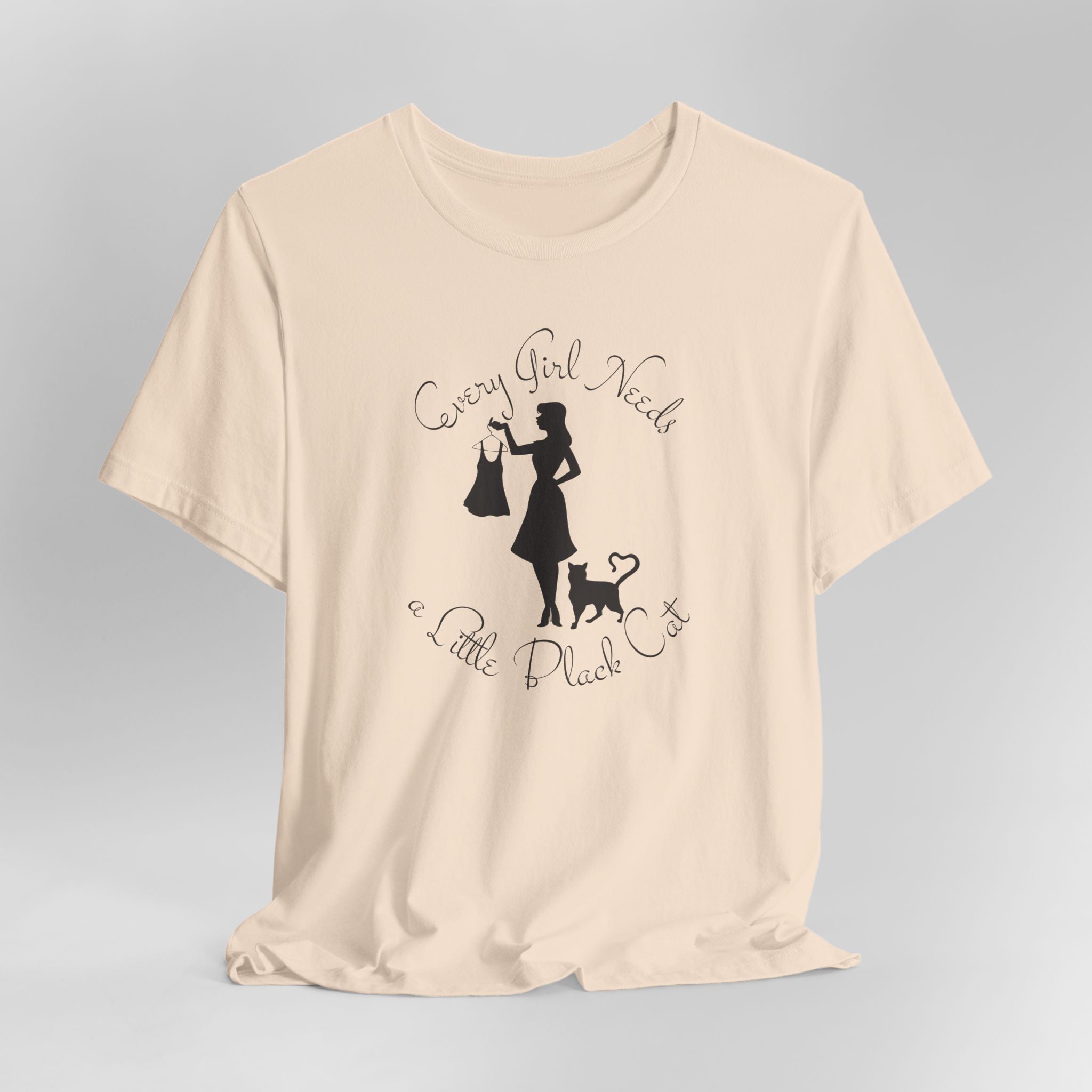 Every Girl Needs a Little Black Cat Tee