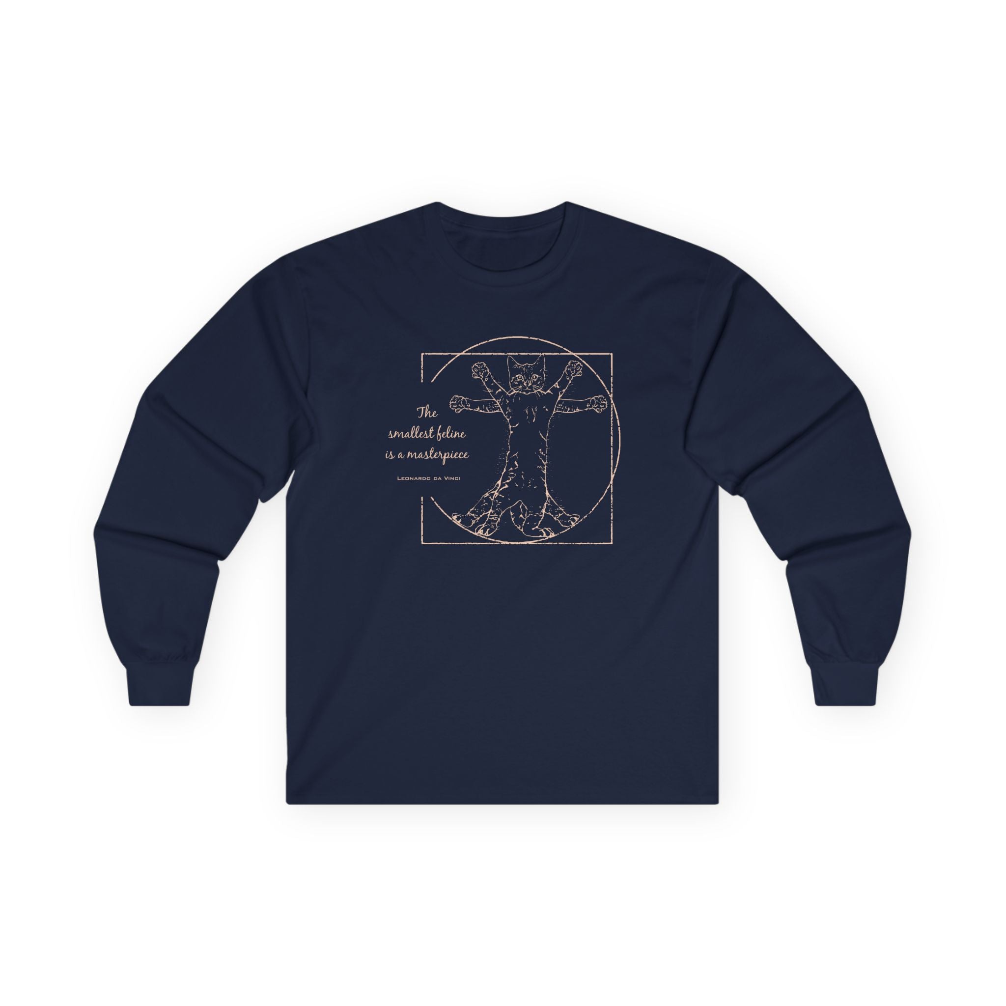 The Smallest Feline is a Masterpiece Long Sleeve Tee