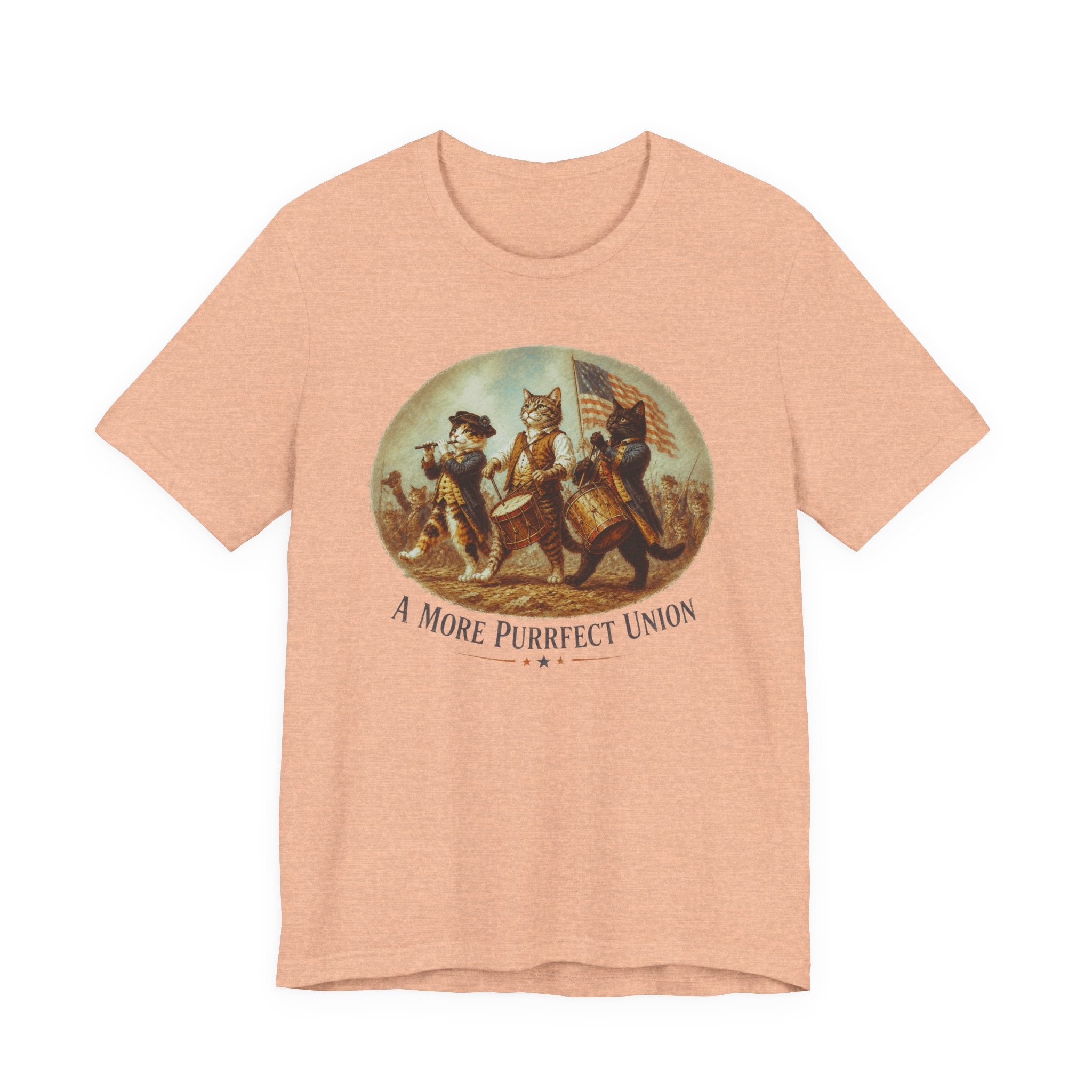 A More Purrfect Union Short Sleeve Tee