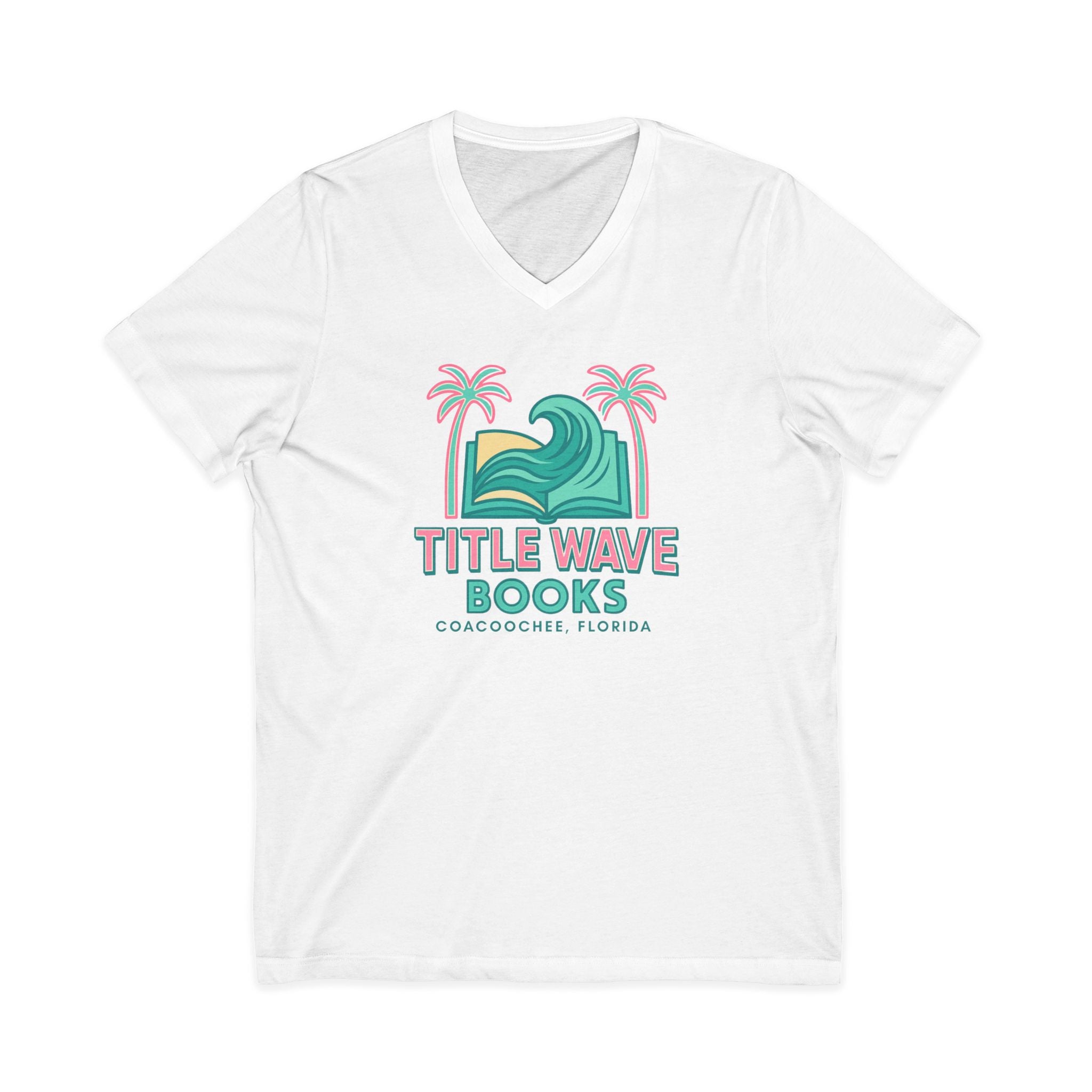 Title Wave Books V-Neck Tee