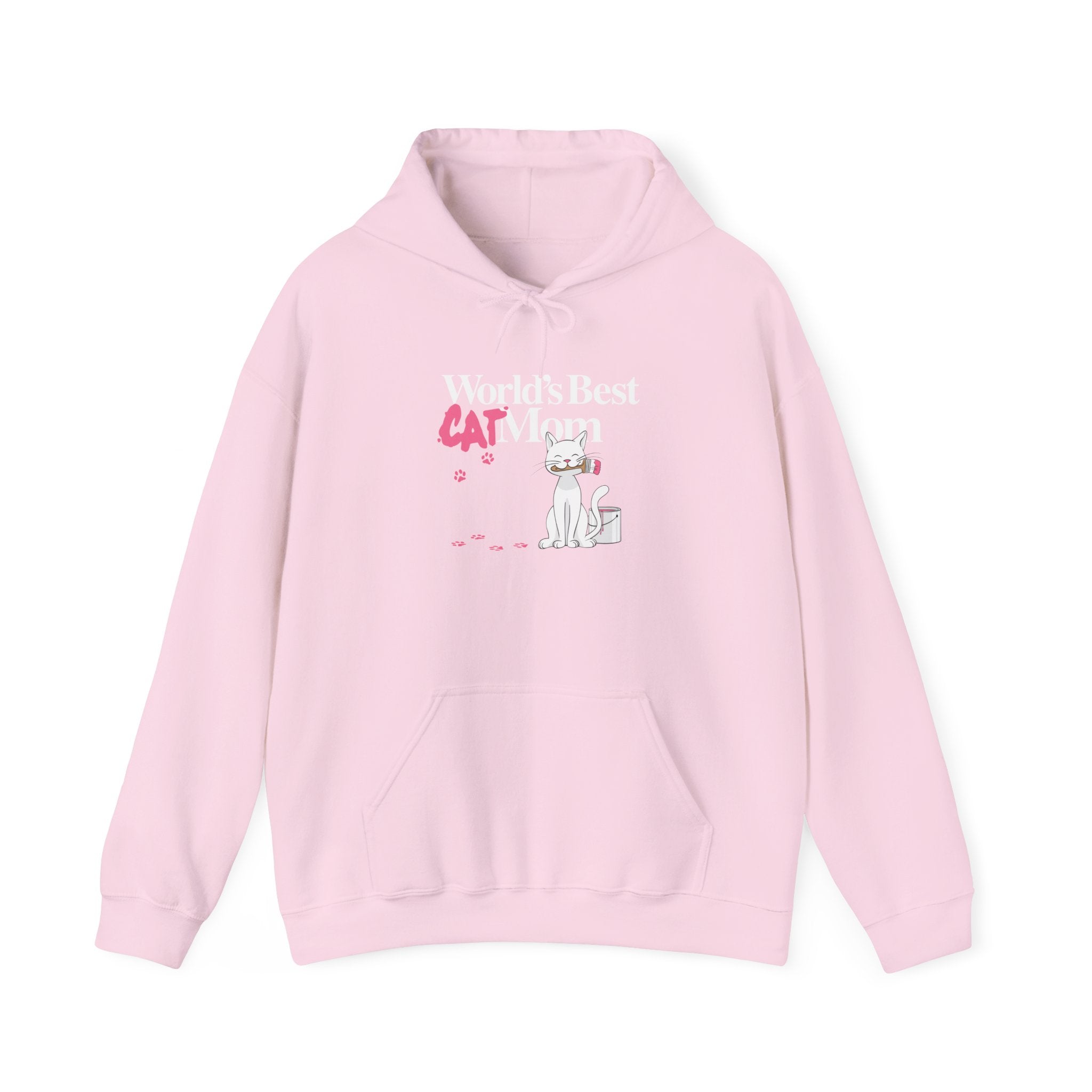 World's Best Cat Mom Hooded Sweatshirt