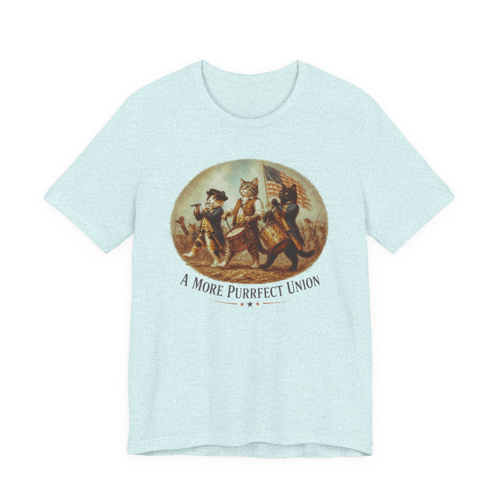 A More Purrfect Union Short Sleeve Tee