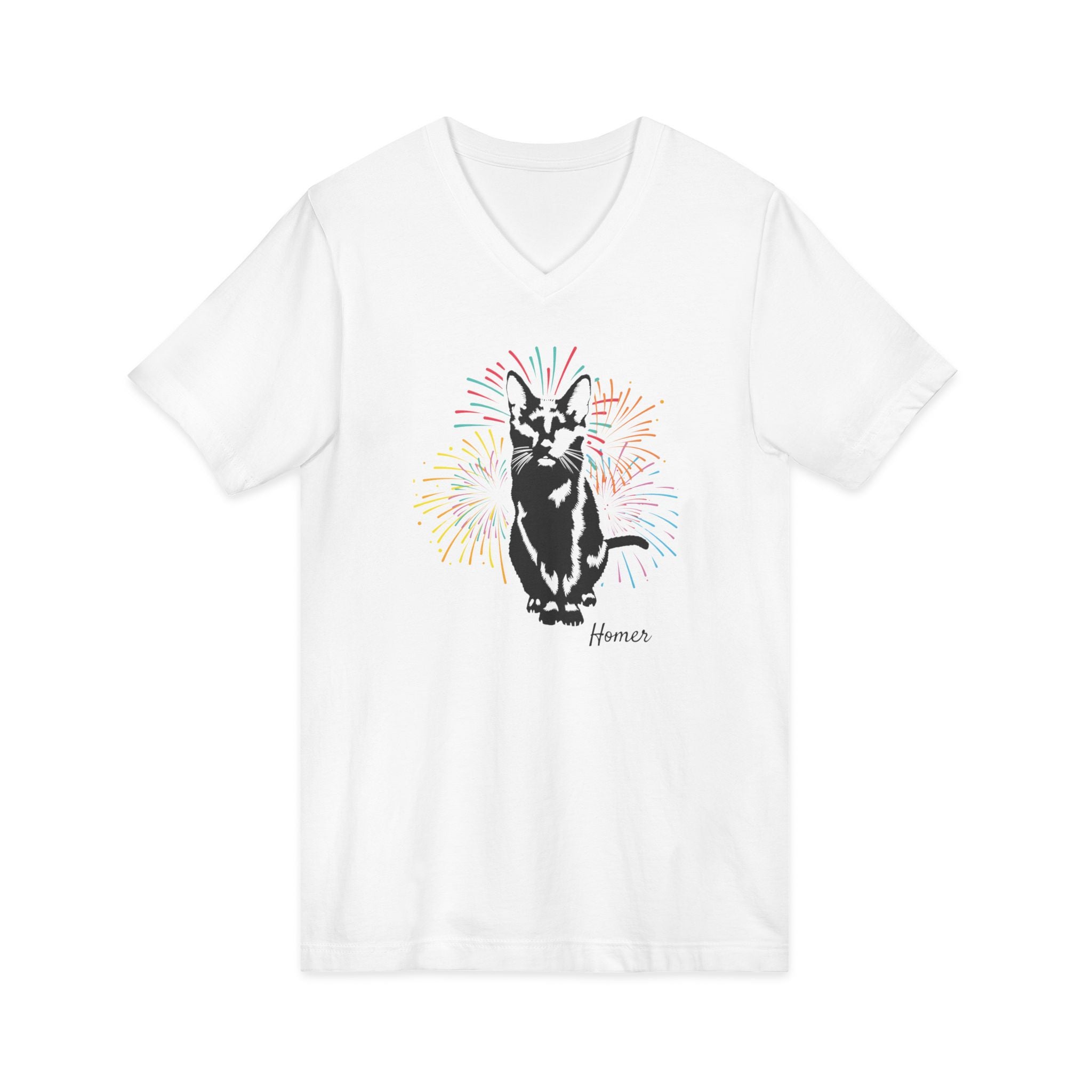 Homer Celebration V-Neck Tee