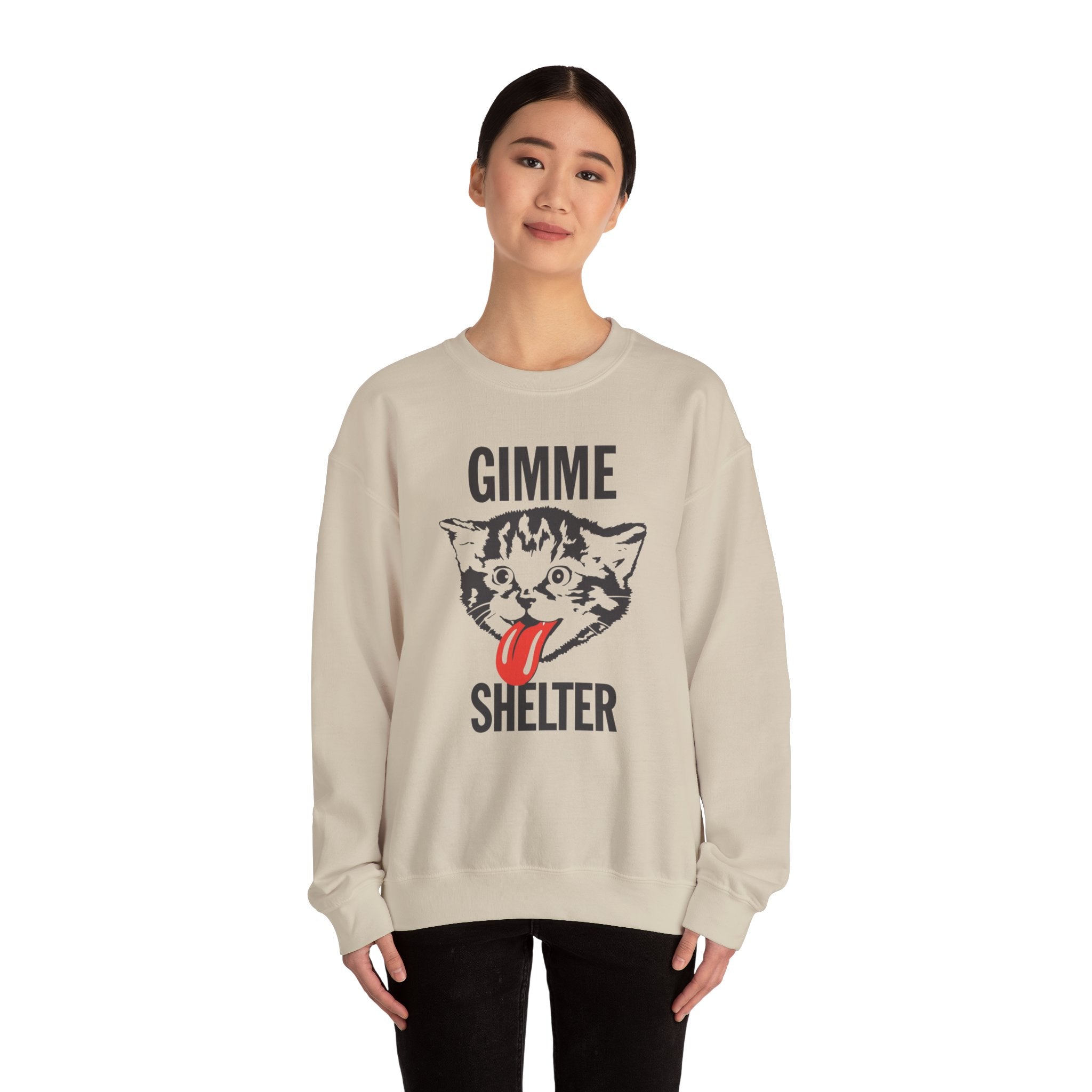 Gimme Shelter Crewneck Sweatshirt