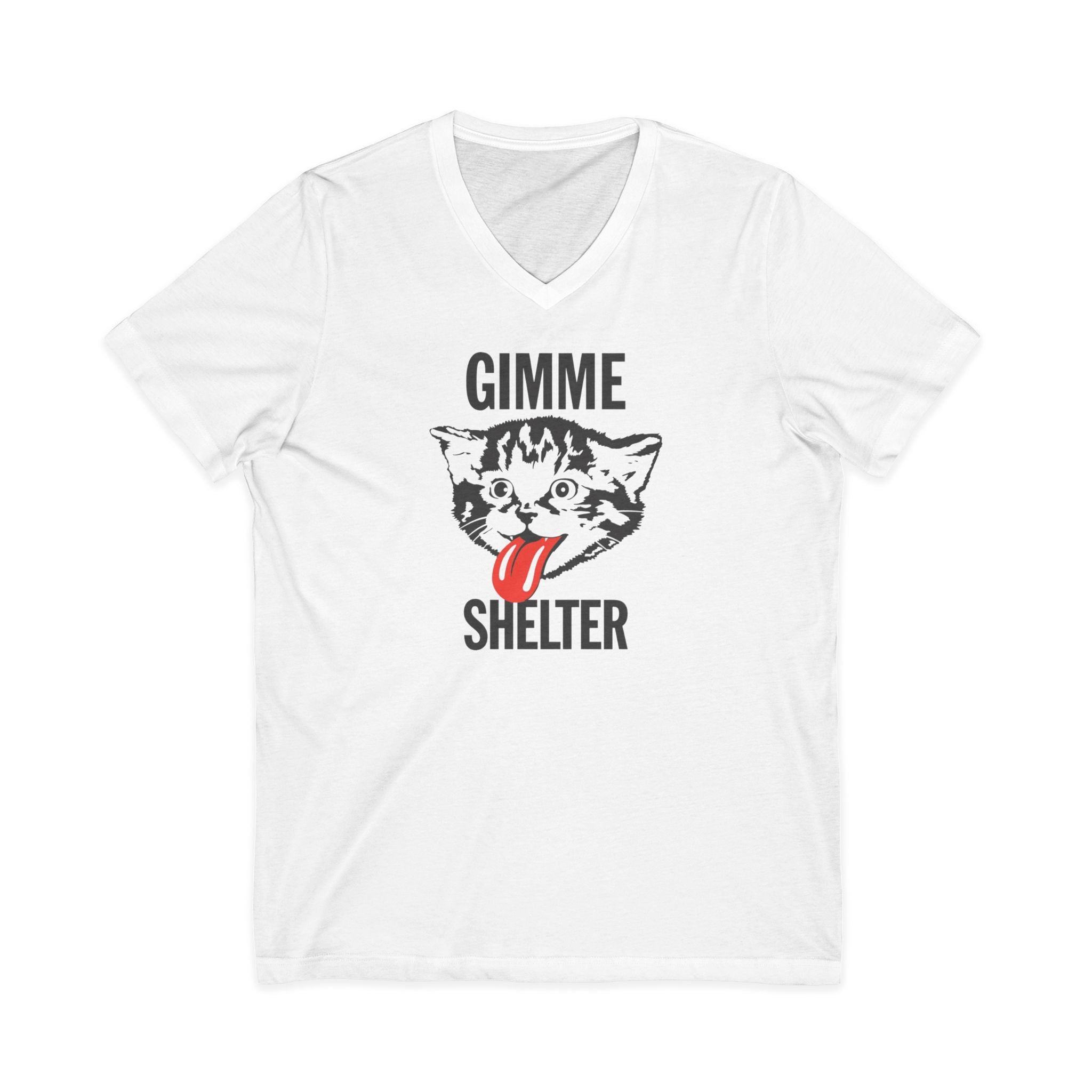 Gimme Shelter V-Neck Tee