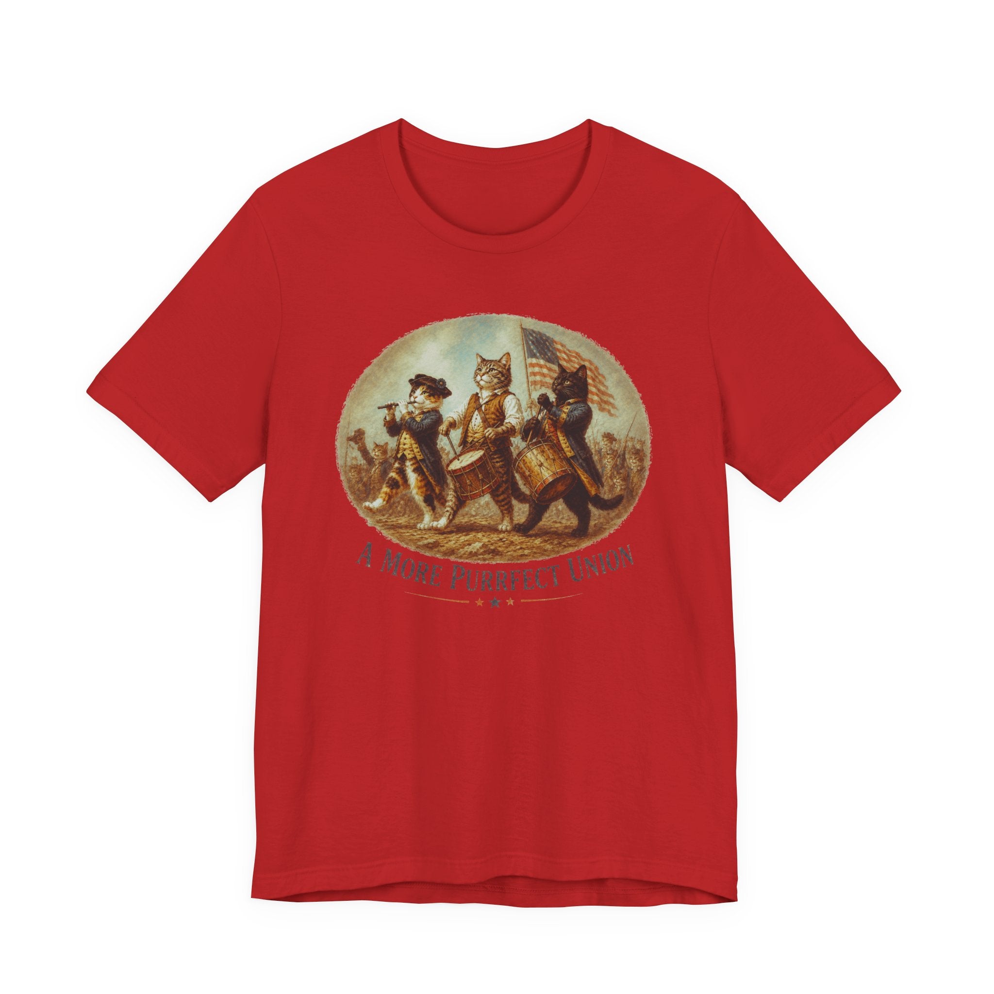 A More Purrfect Union Short Sleeve Tee