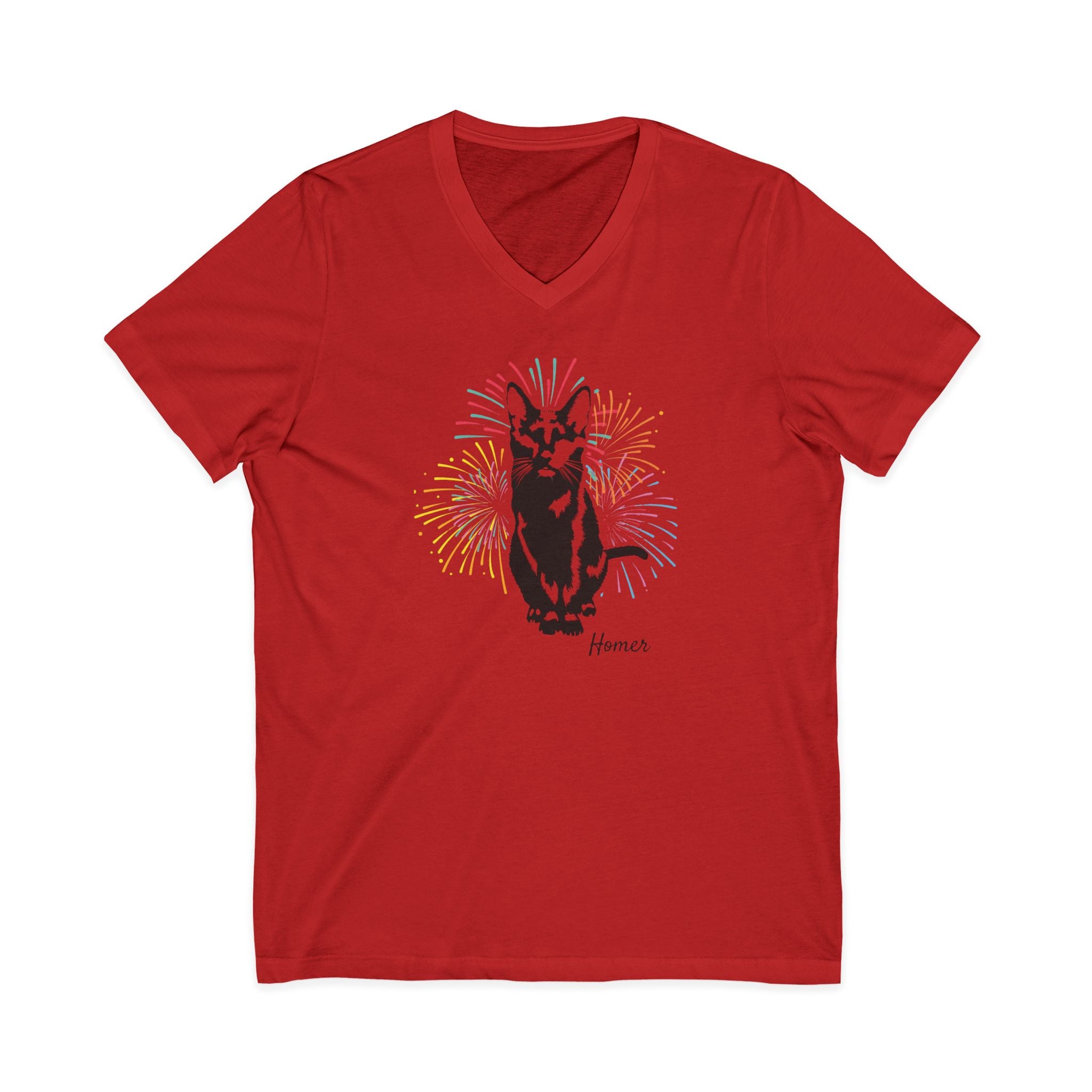 Homer Celebration V-Neck Tee