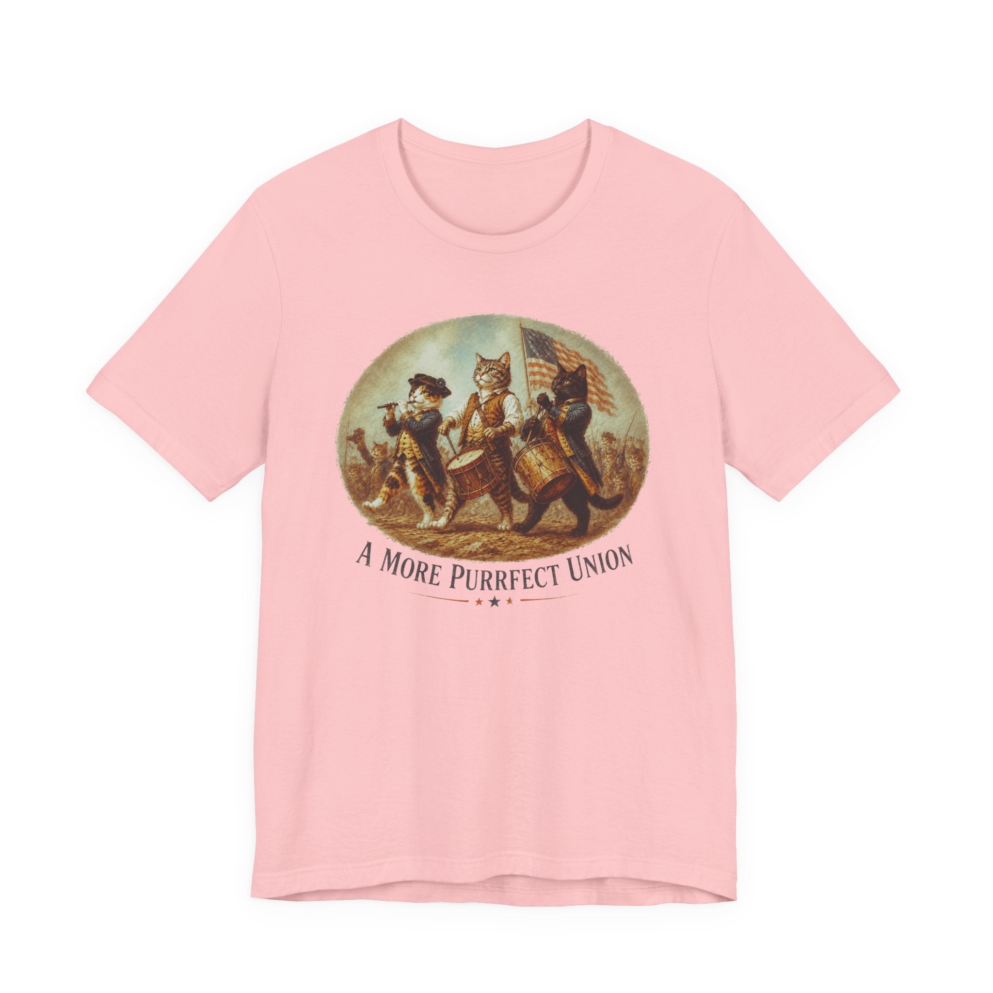 A More Purrfect Union Short Sleeve Tee