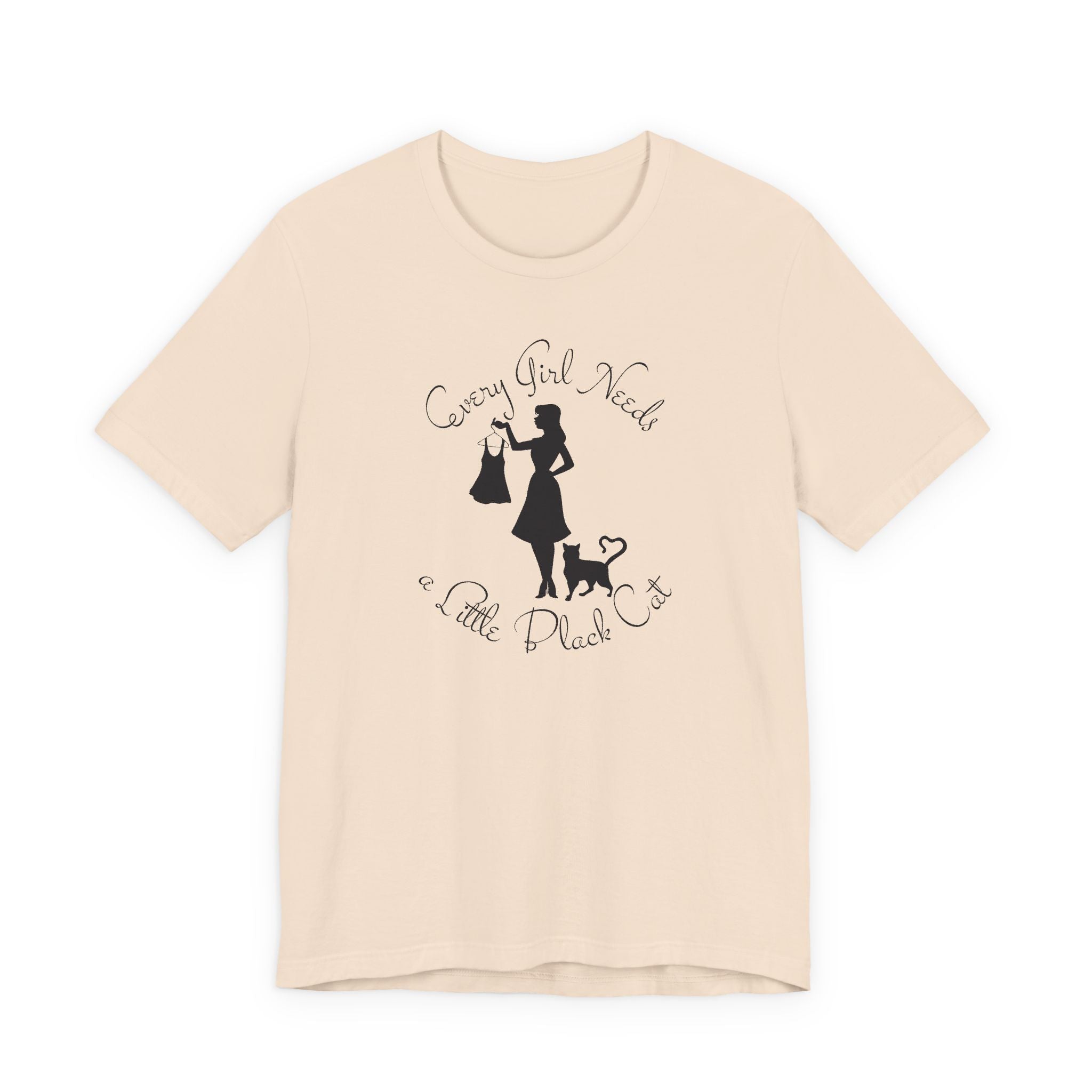 Every Girl Needs a Little Black Cat Tee
