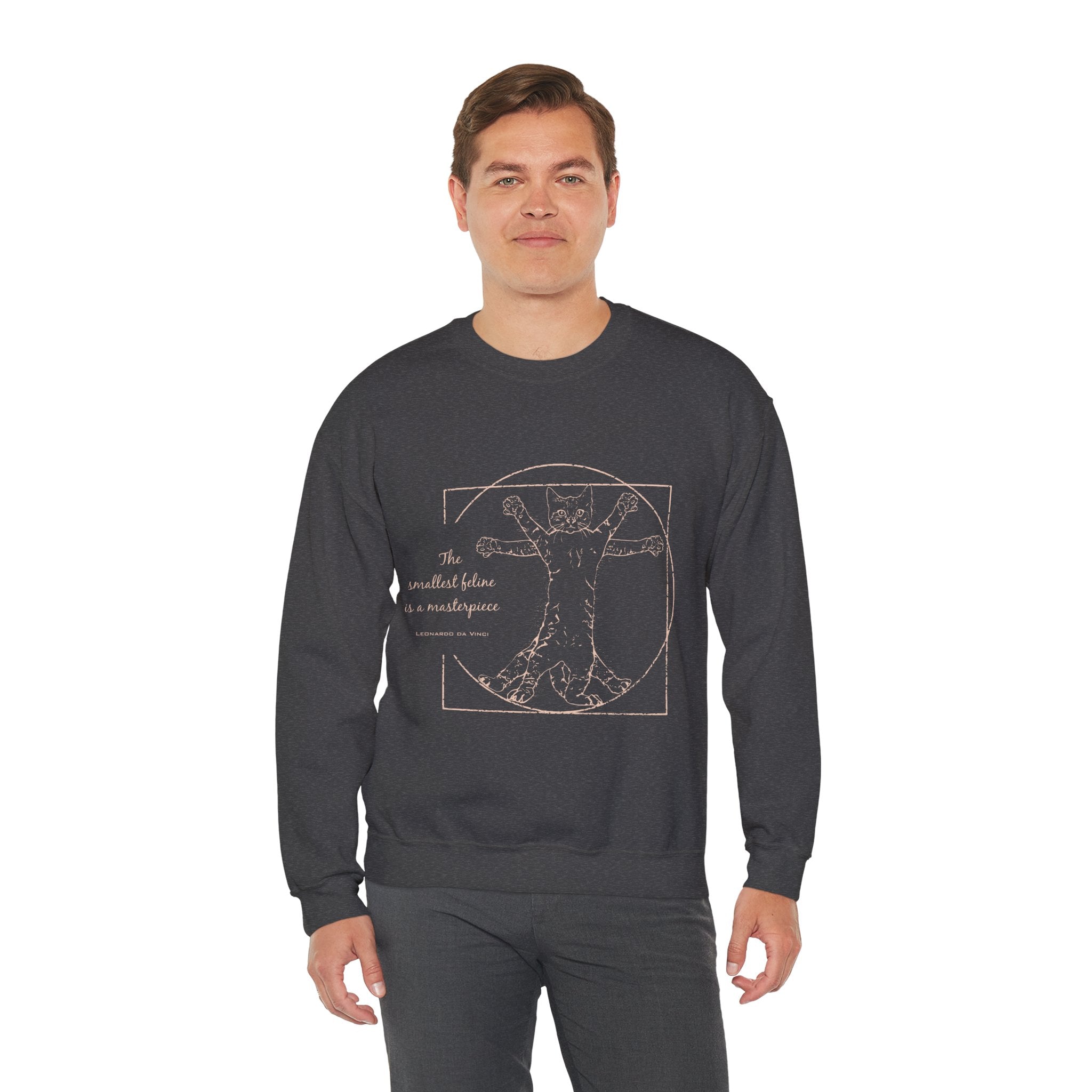 The Smallest Feline is a Masterpiece Crewneck Sweatshirt