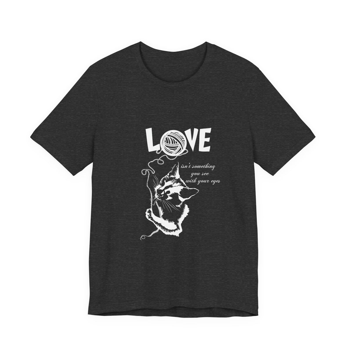 Love Short Sleeve Tee, White