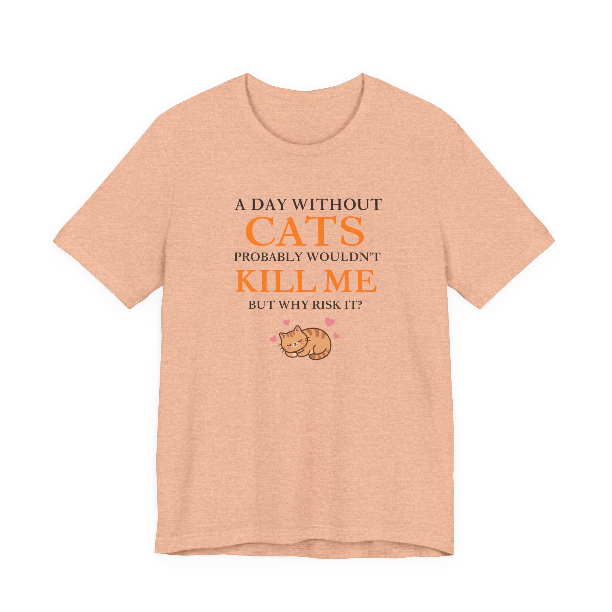 A Day Without Cats Short Sleeve Tee